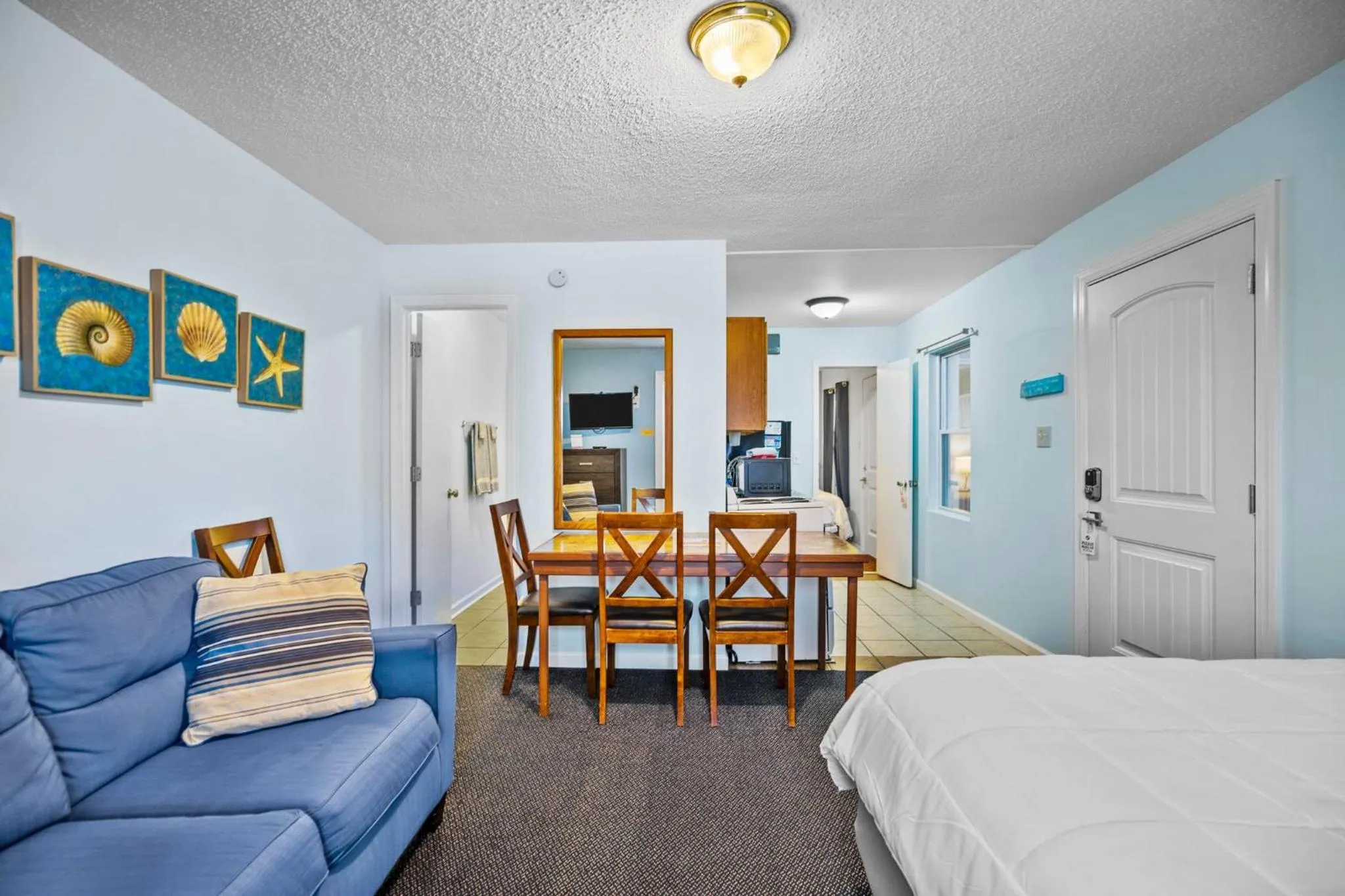 Seating area, Bed in The Sand Dunes