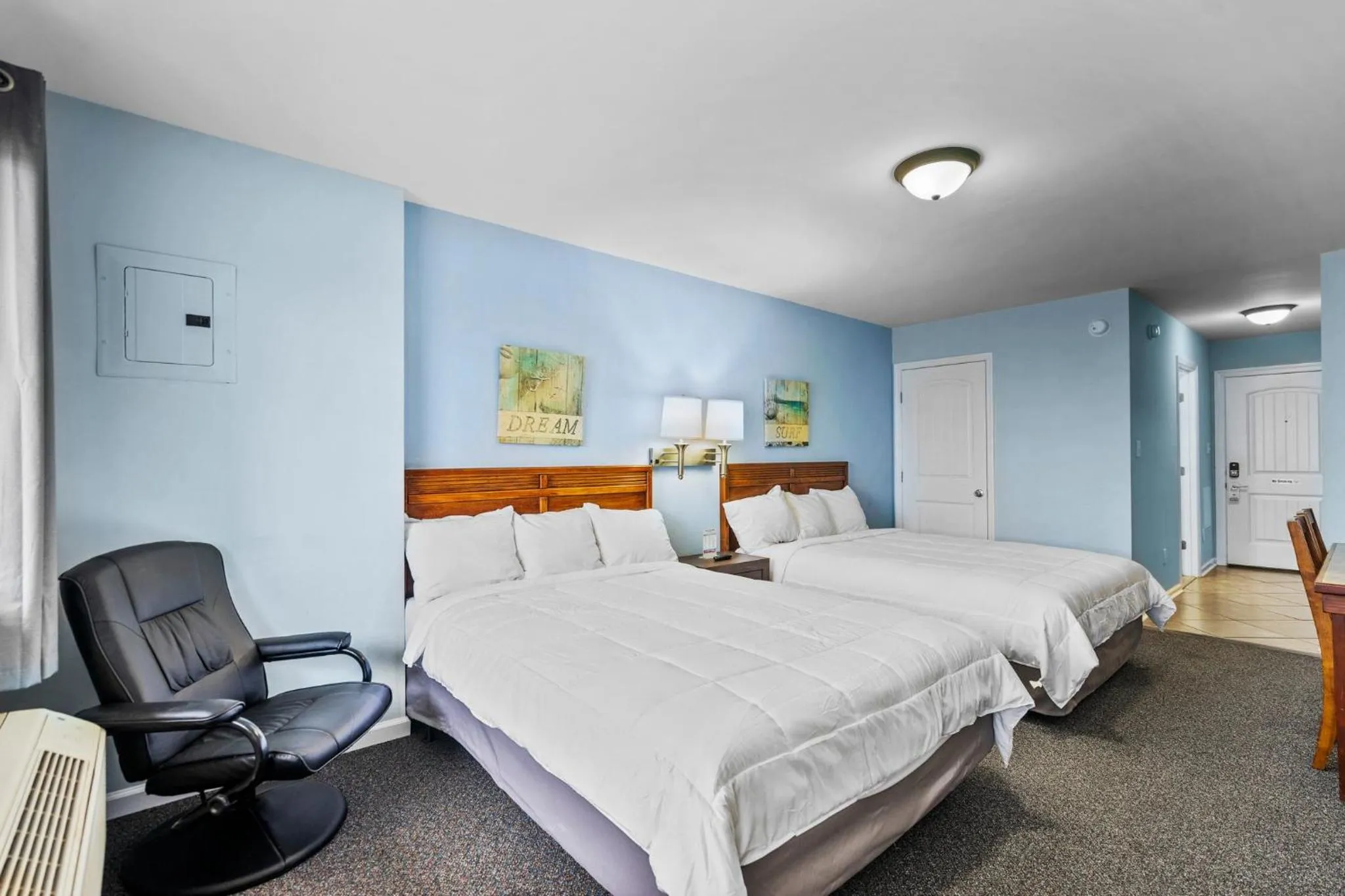 Bed in The Sand Dunes