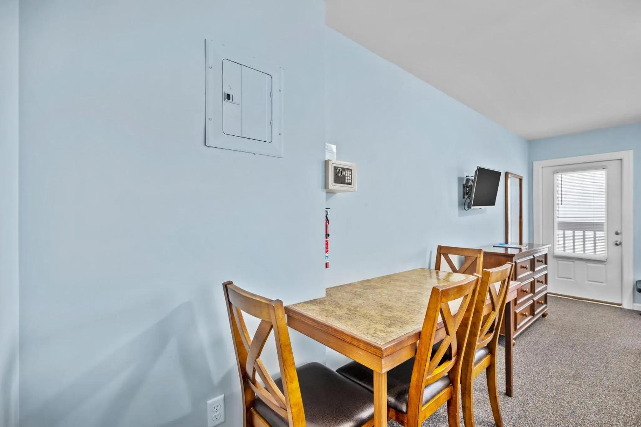 Dining area in The Sand Dunes