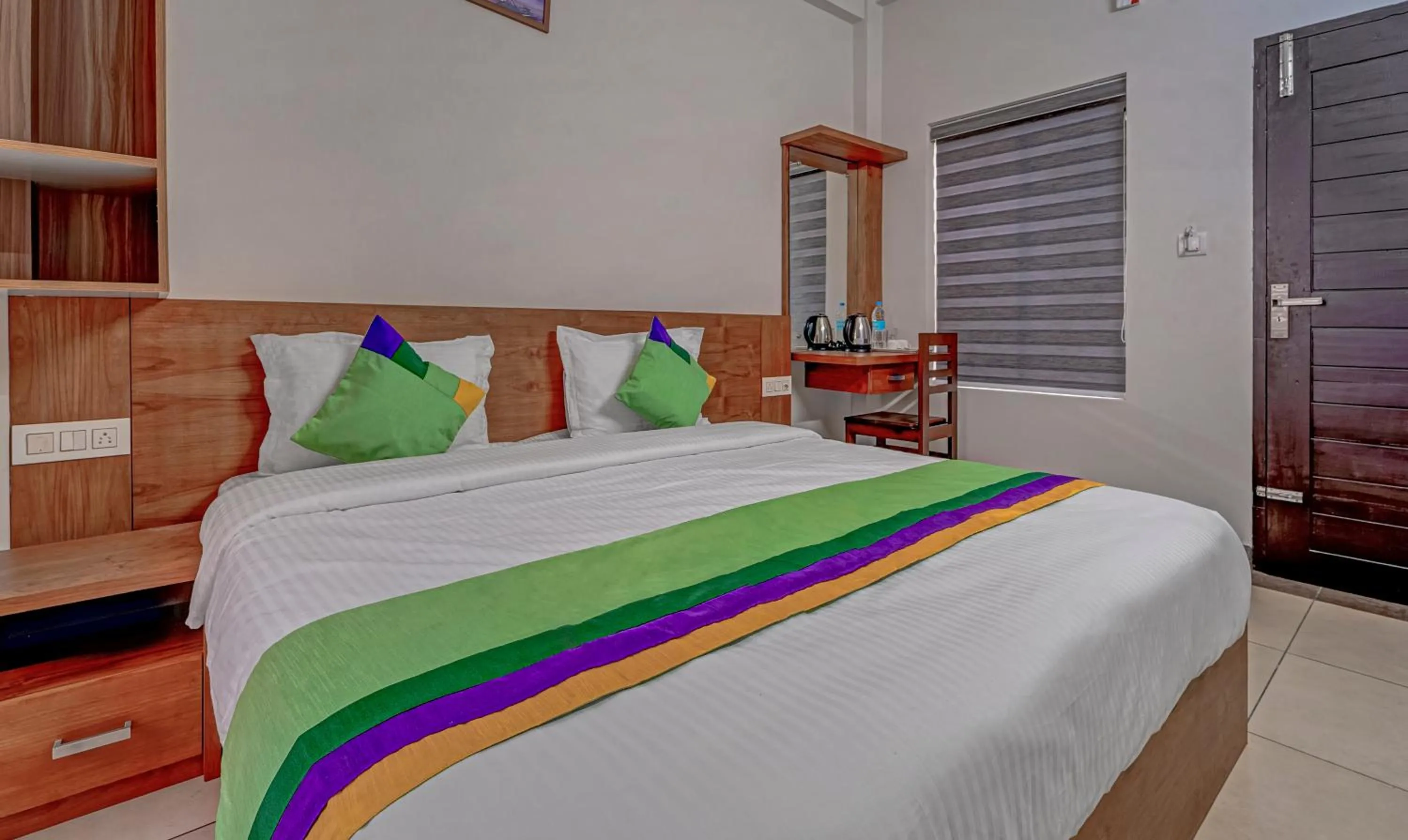 Bedroom, Bed in Treebo Regalia Inn Wayanad