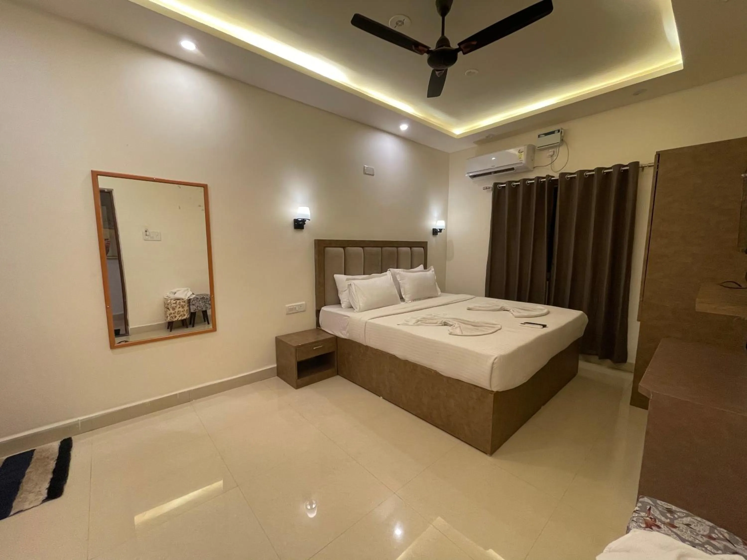 Bed in Yellow Sky By Rj14, Baga Beach