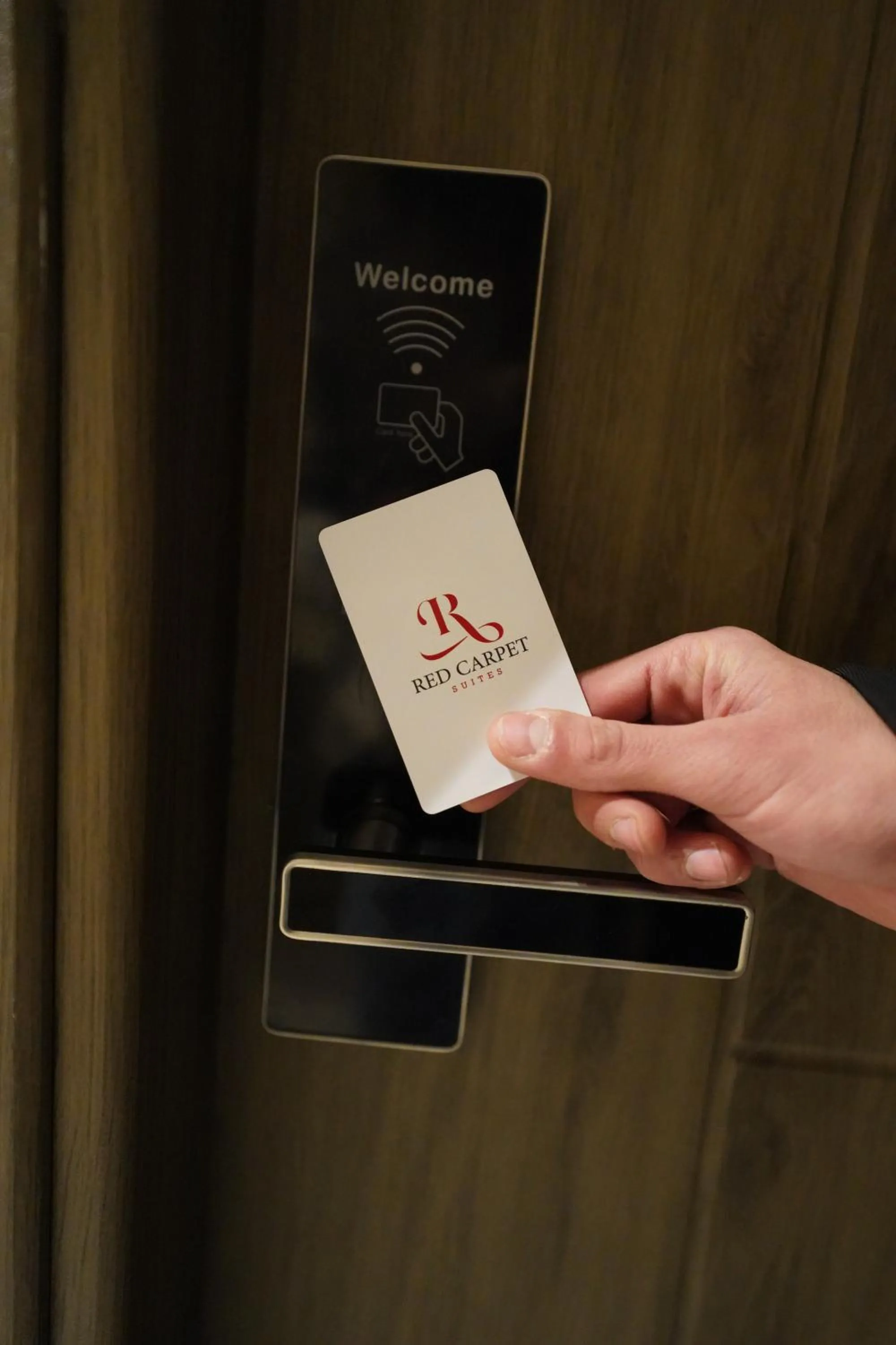 Property logo or sign in Red Carpet Hotel & Suites