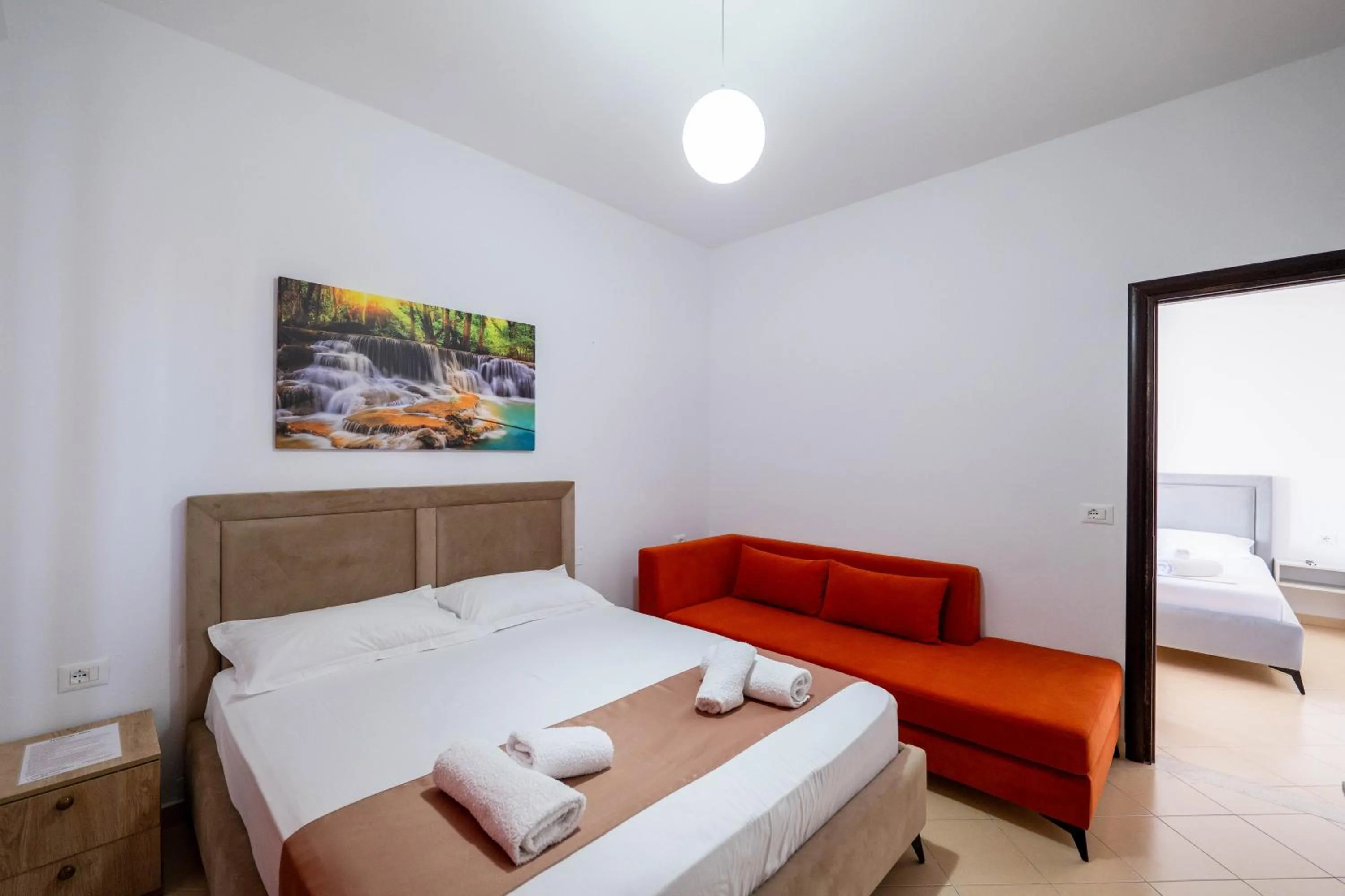 Apartment with Balcony in Ergys Apartments