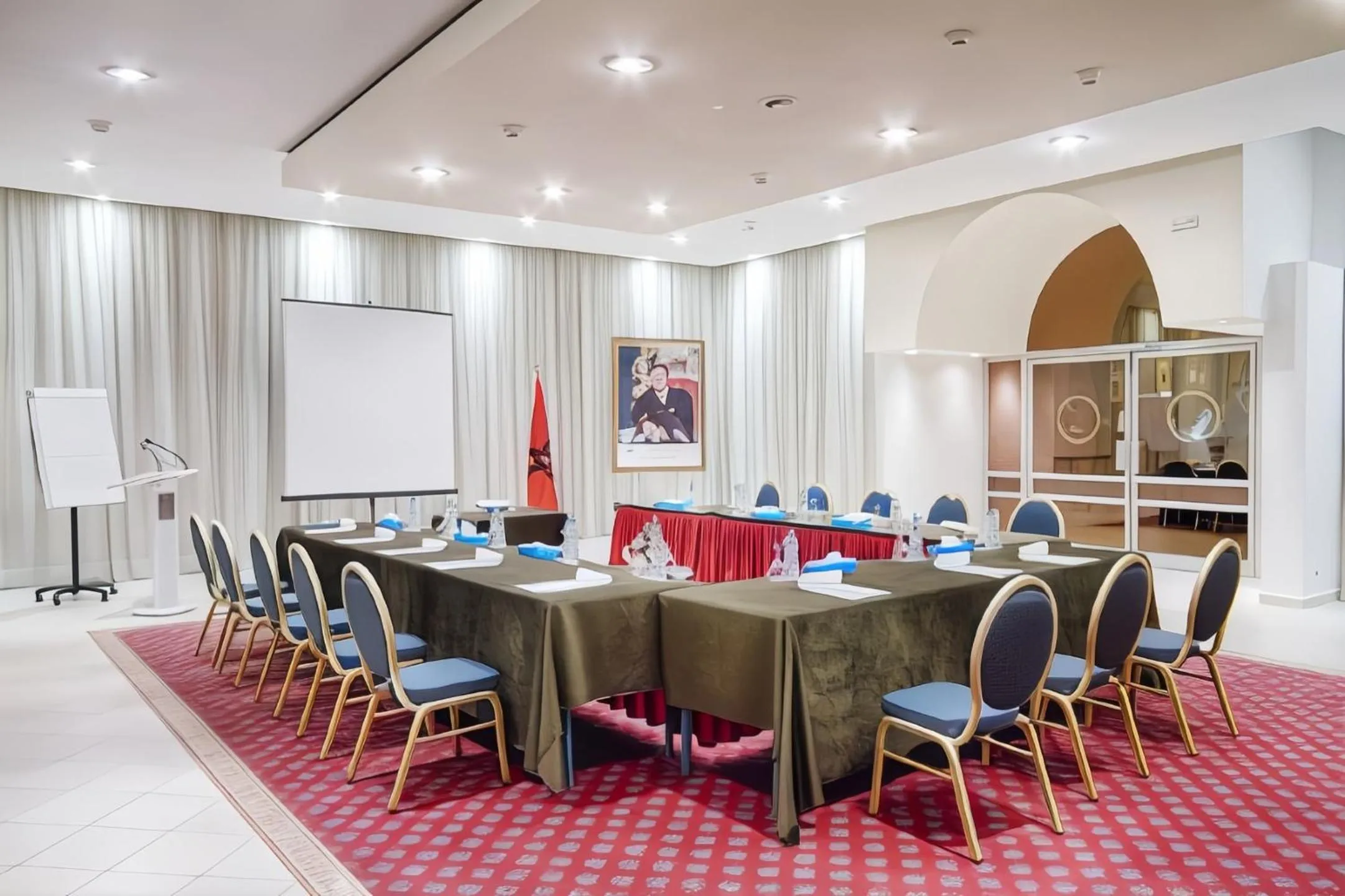 Meeting/conference room in Hôtel Le Semiramis Marrakech by Bravia Hotels