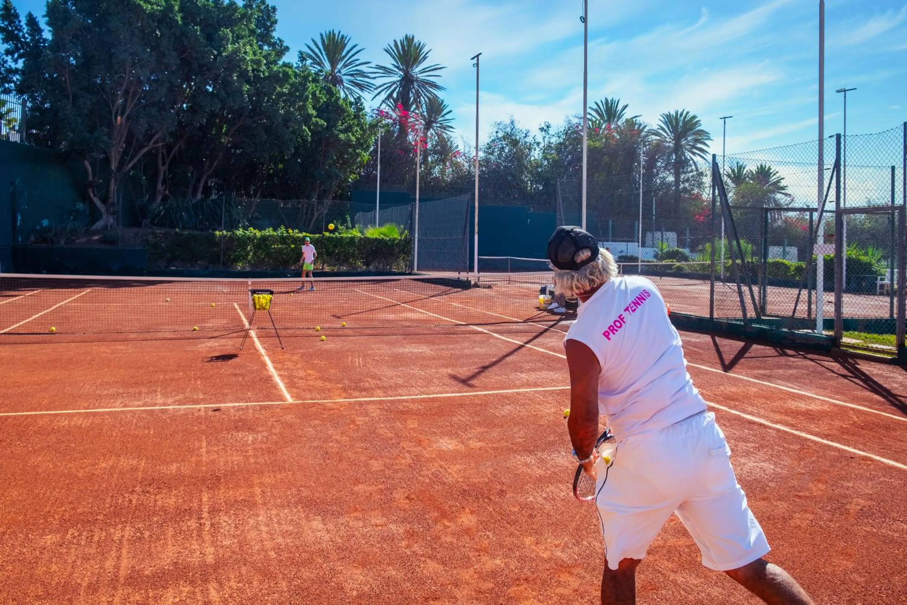 Tennis court in Allegro Agadir