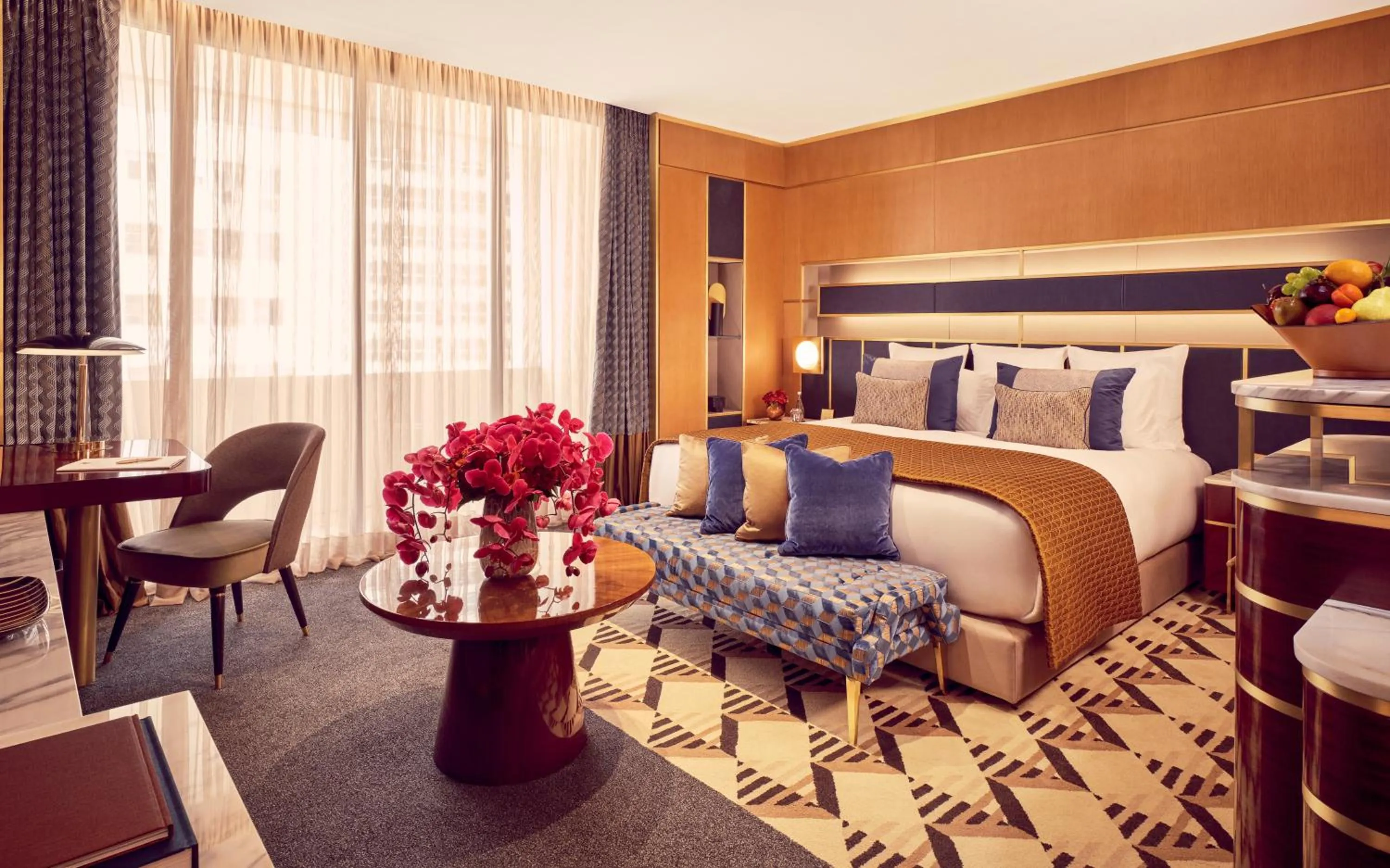 Bedroom, Bed in Royal Mansour Casablanca