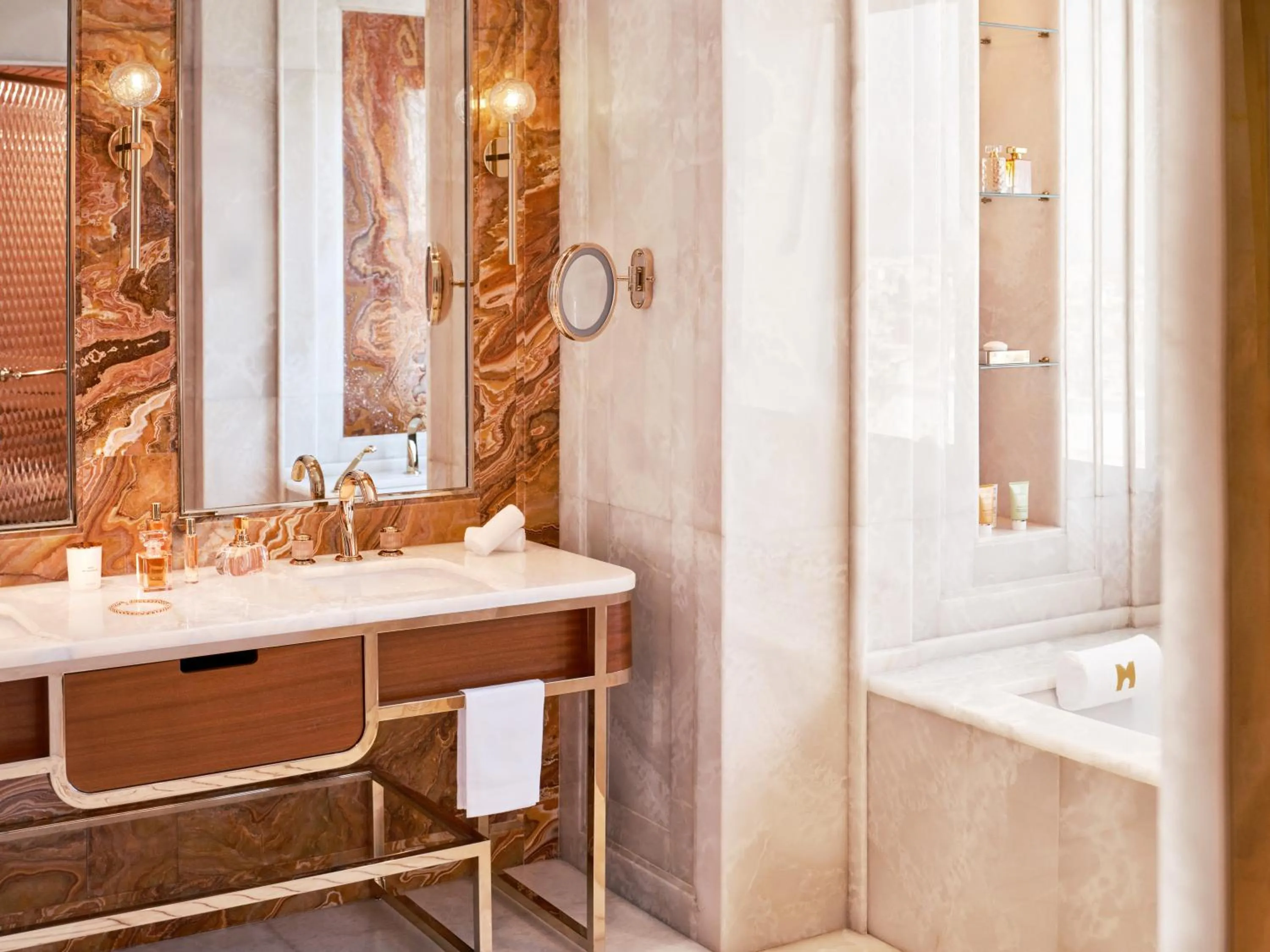 Bathroom in Royal Mansour Casablanca