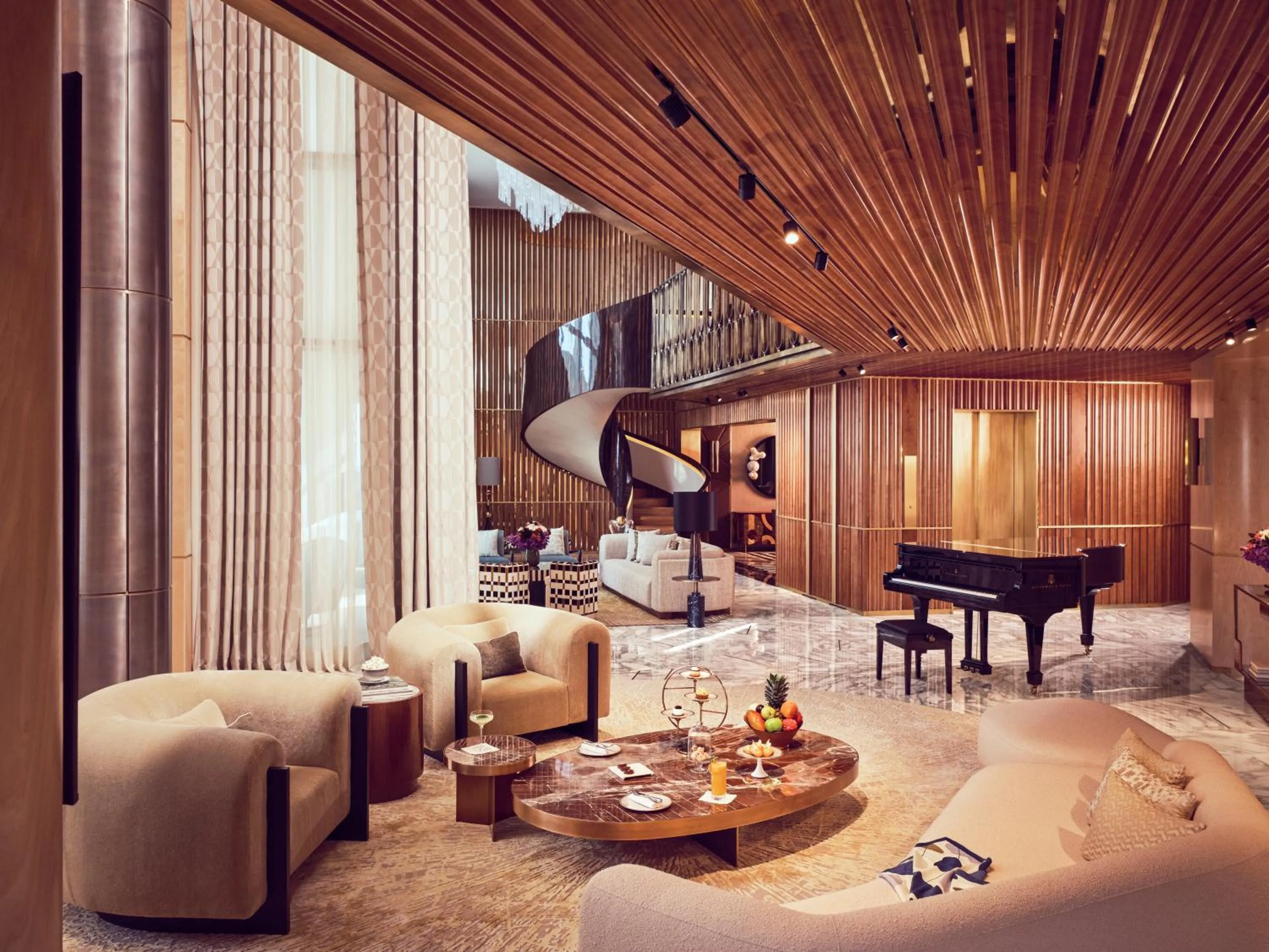 Living room in Royal Mansour Casablanca