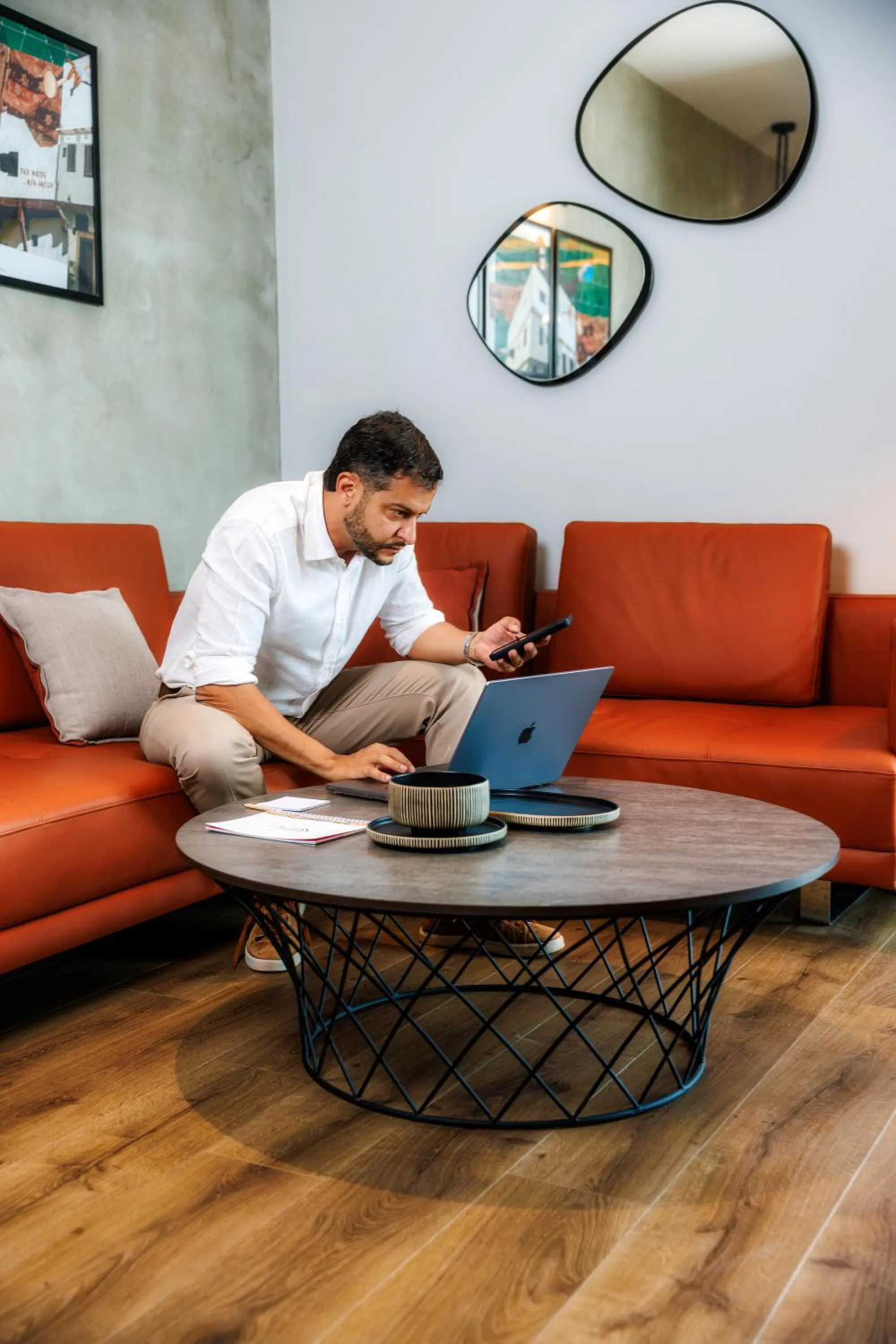 Seating area in Kaan Casablanca