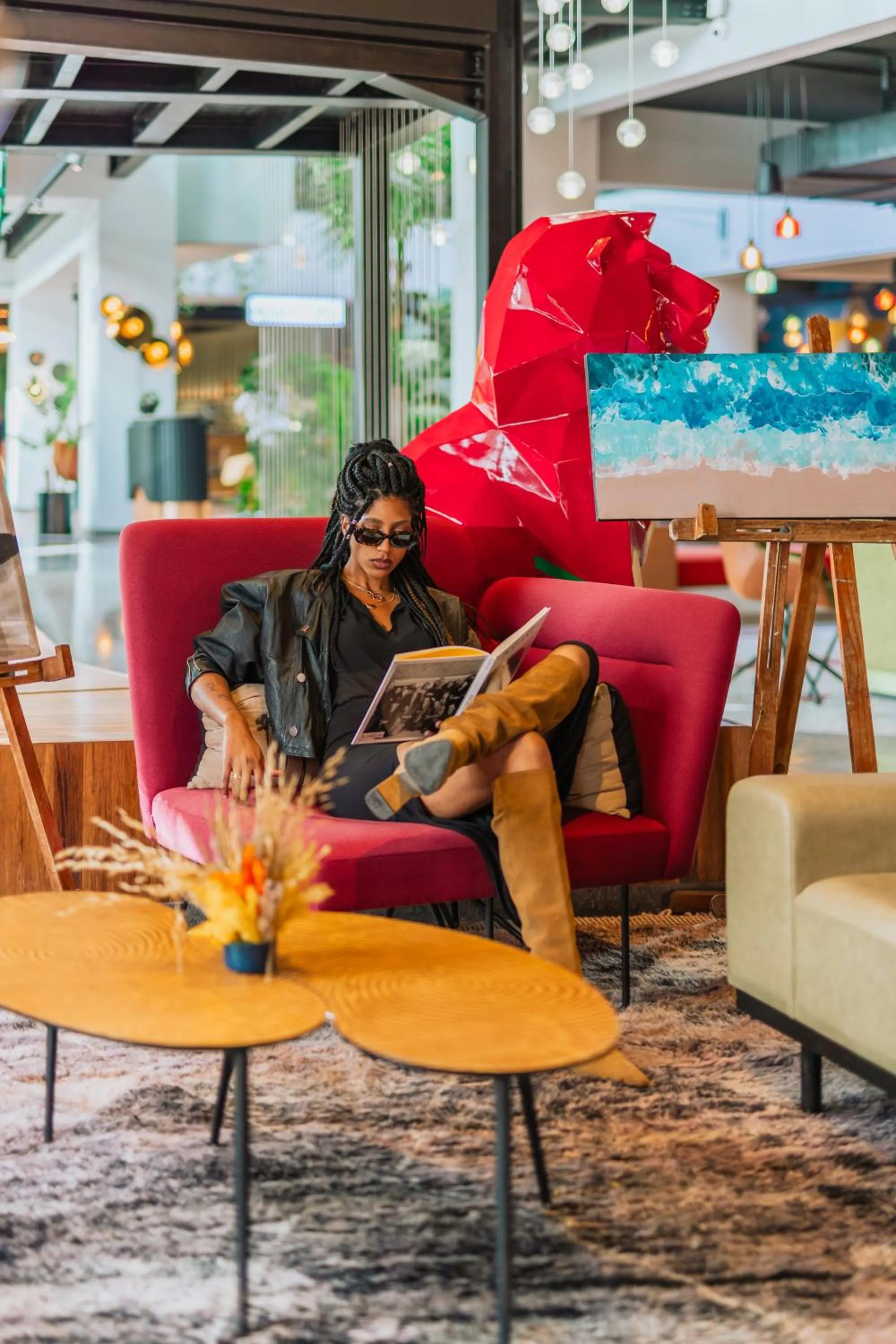 Seating area in Kaan Casablanca