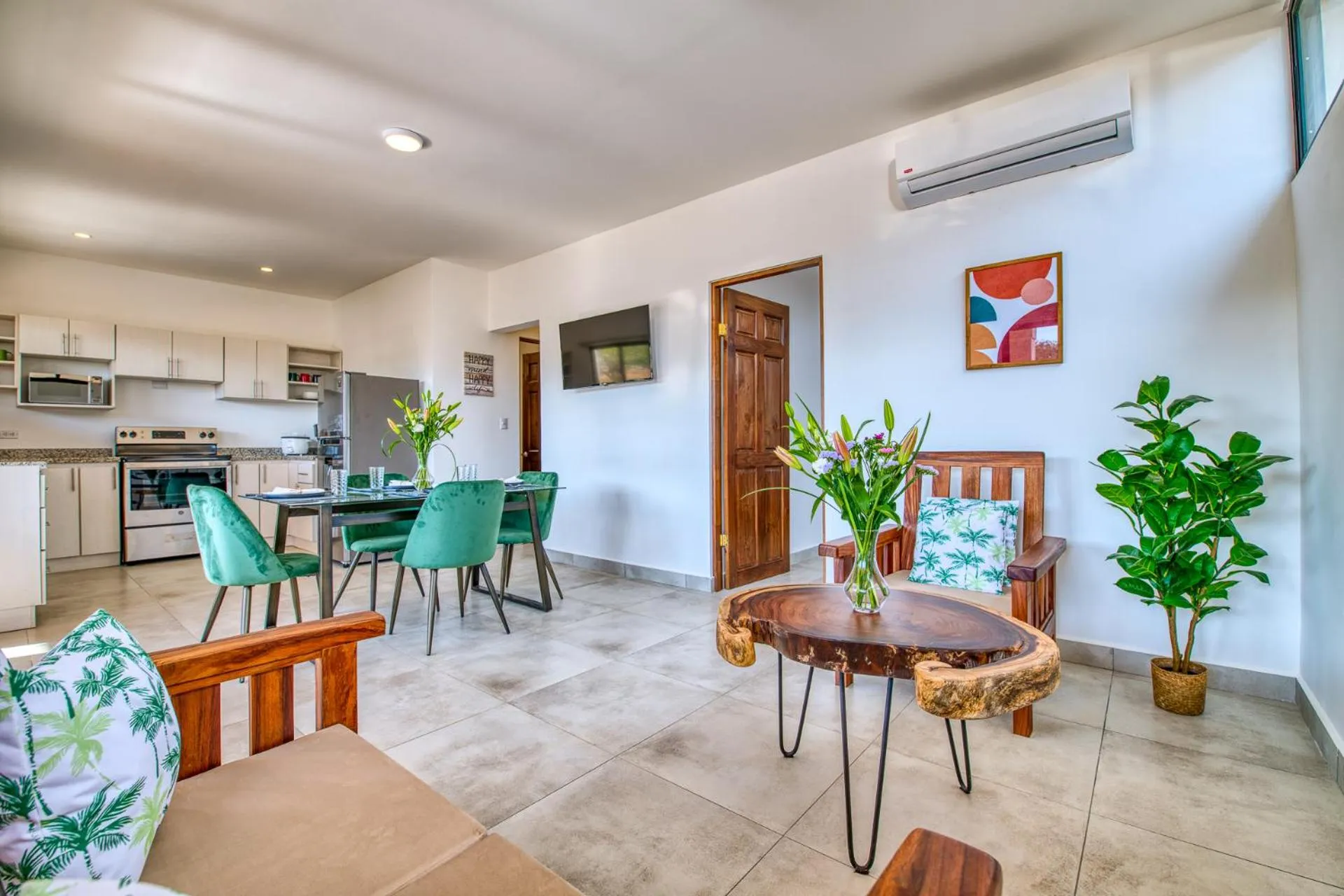 Living room in Muna Tamarindo