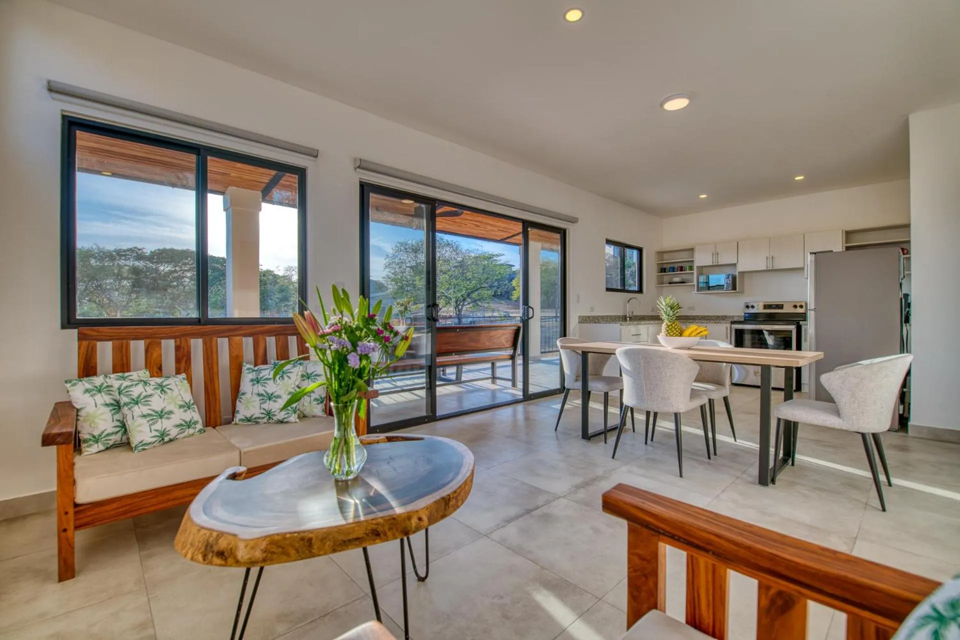 Living room in Muna Tamarindo