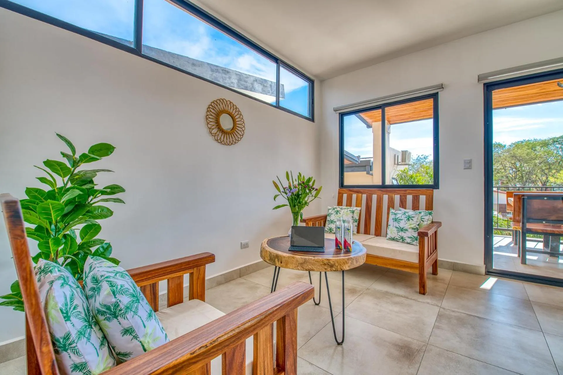Living room in Muna Tamarindo