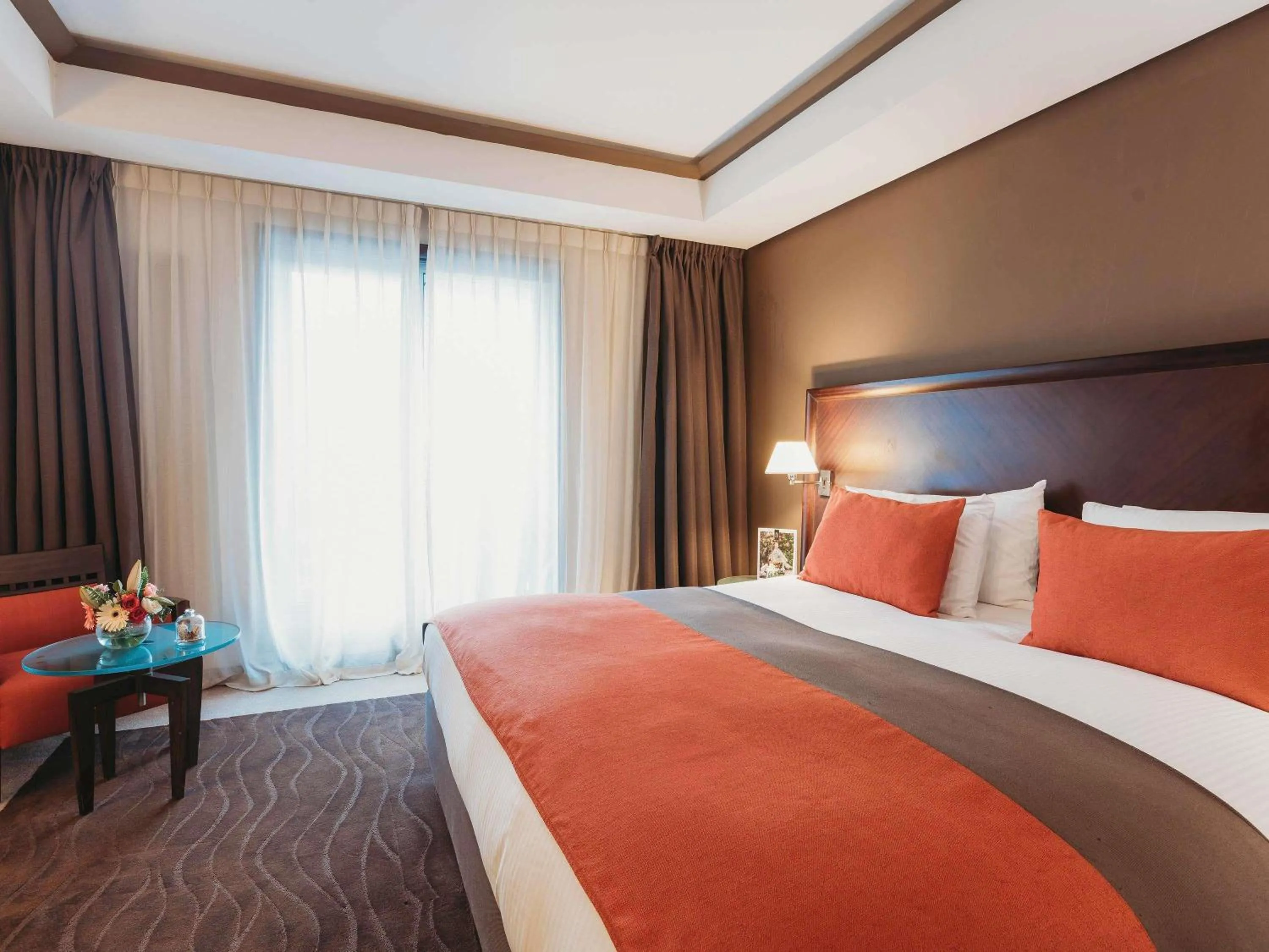 Bedroom, Bed in Le Diwan Hotel Rabat - MGallery Collection