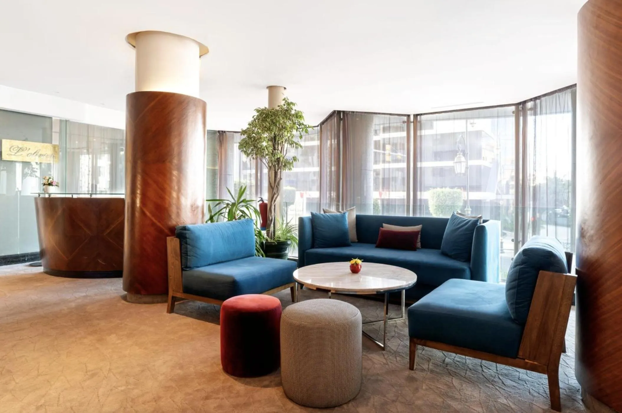 Lobby or reception in Le Diwan Hotel Rabat - MGallery Collection