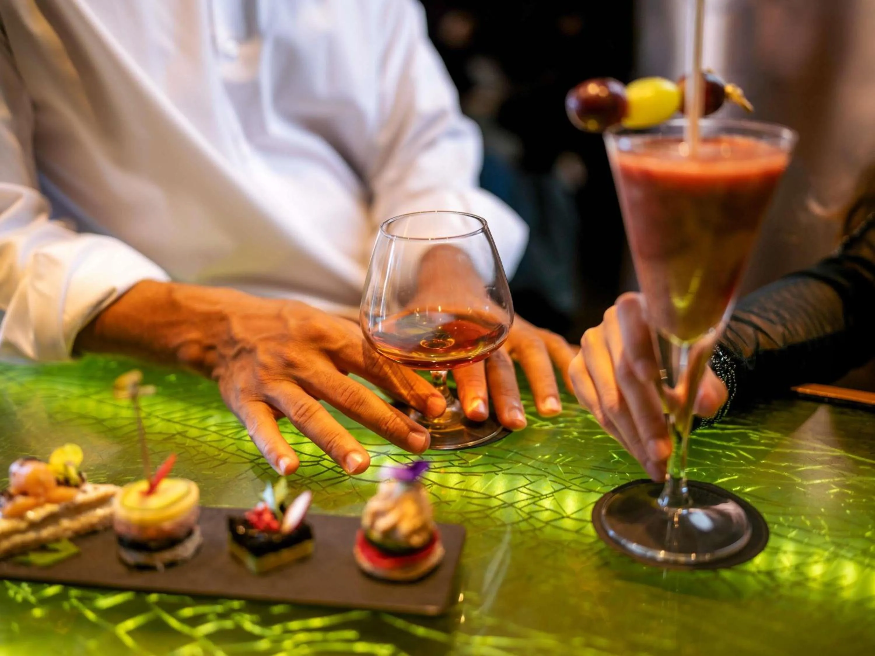 Lounge or bar in Le Diwan Hotel Rabat - MGallery Collection