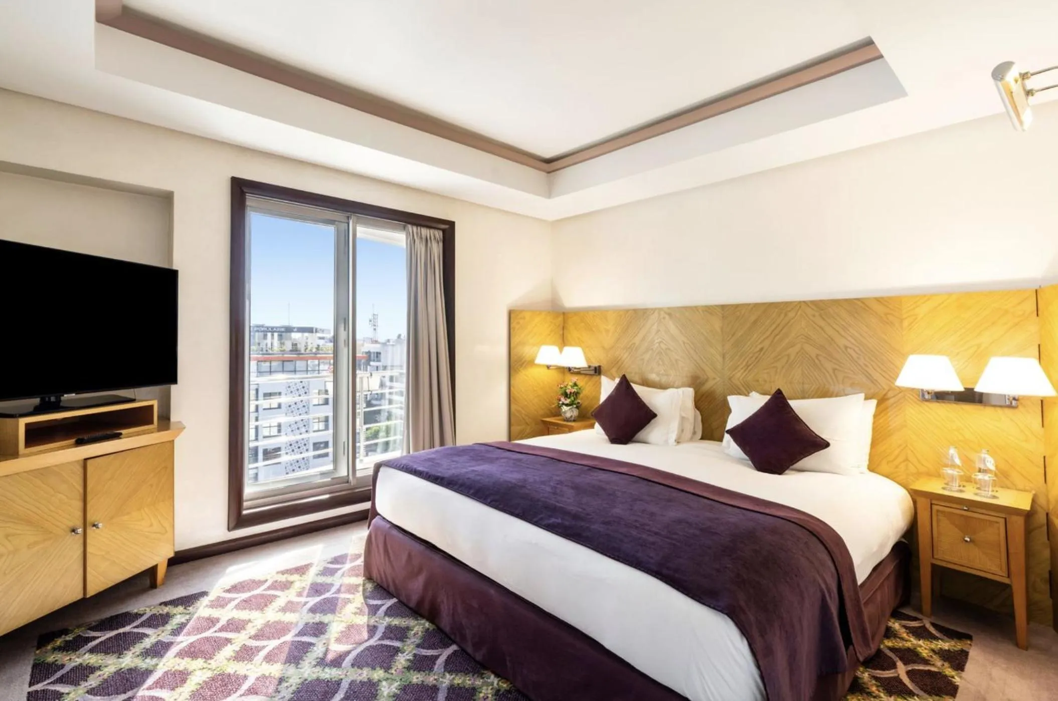 Bed in Le Diwan Hotel Rabat - MGallery Collection