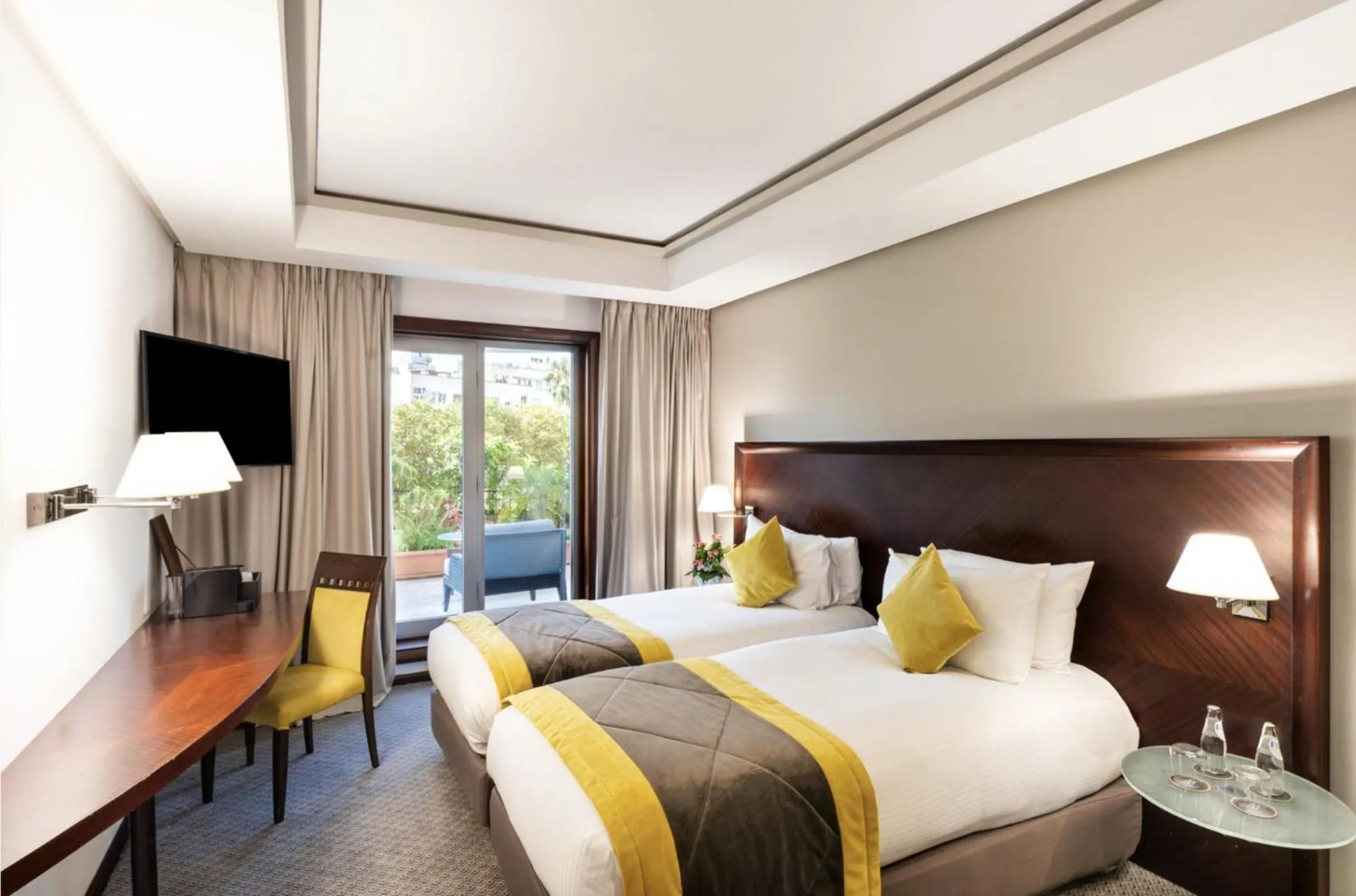 Bed in Le Diwan Hotel Rabat - MGallery Collection