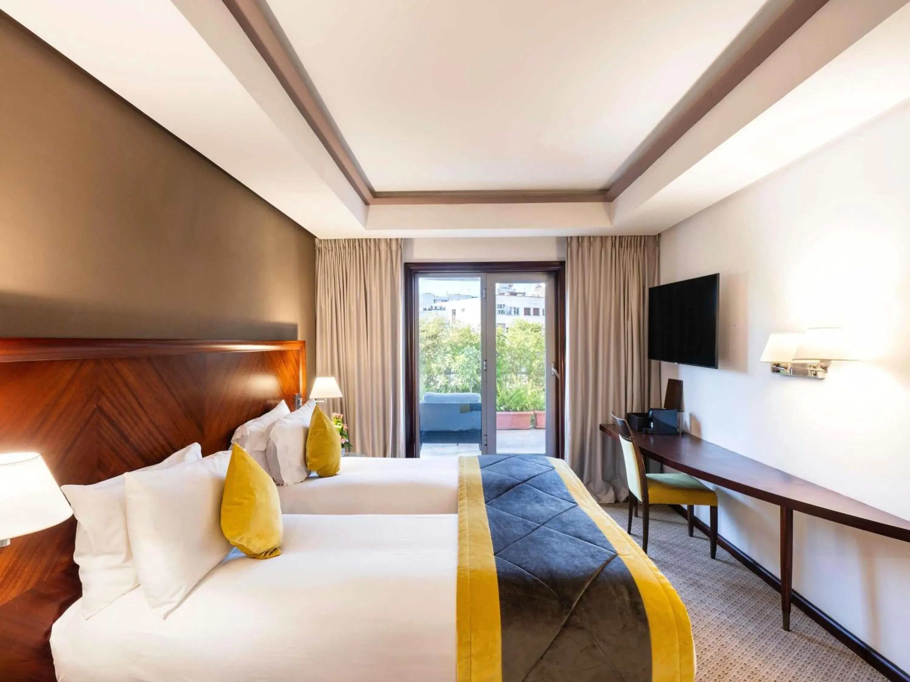 Deluxe Twin Room in Le Diwan Hotel Rabat - MGallery Collection Deluxe Twin Room in Le Diwan Hotel Rabat - MGallery Collection