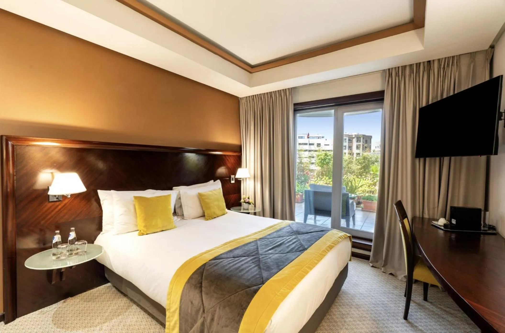 Bed in Le Diwan Hotel Rabat - MGallery Collection