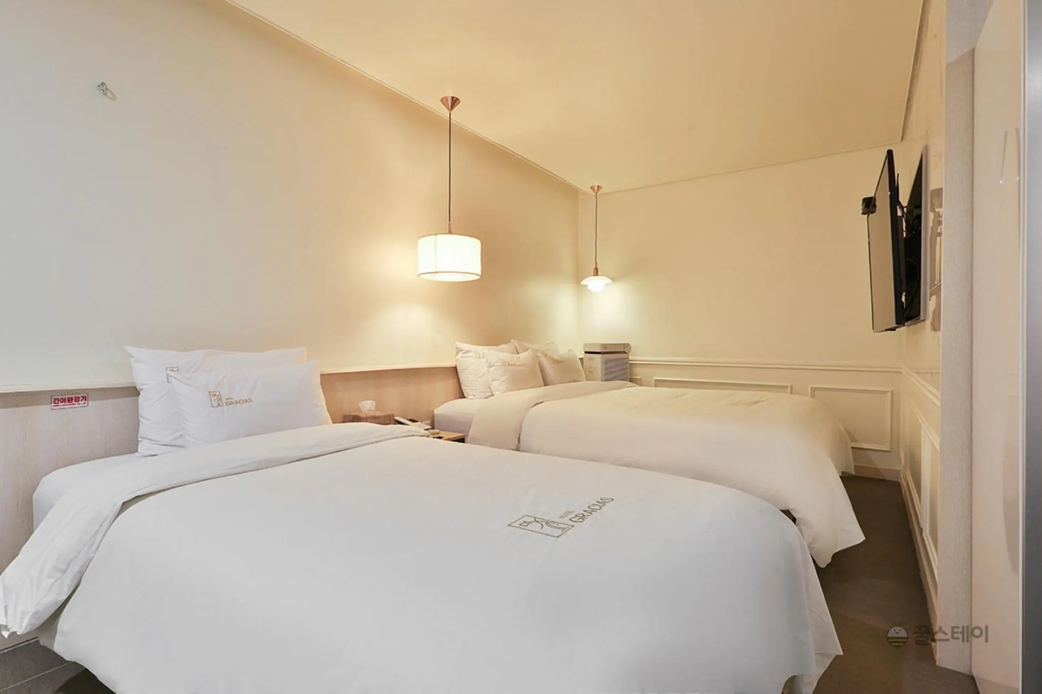 Decorative detail in Gracias Hotel Gimhae