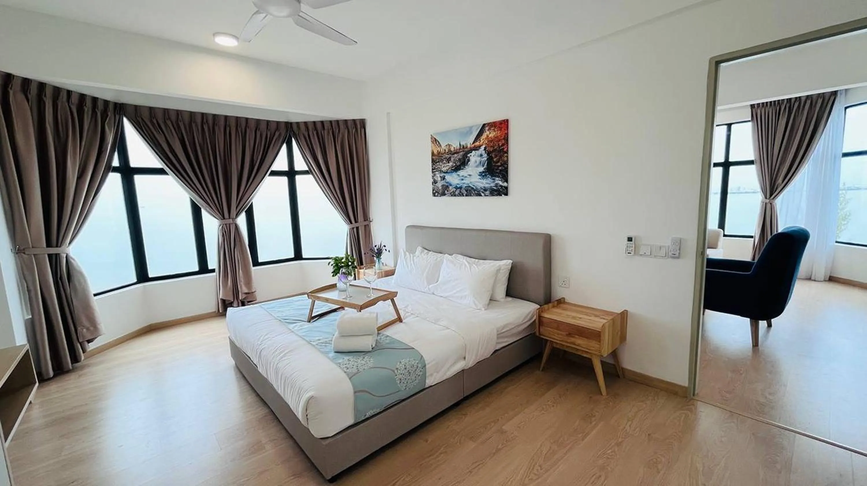 Bed in Mutiara Melaka Beach Paradise by Glex