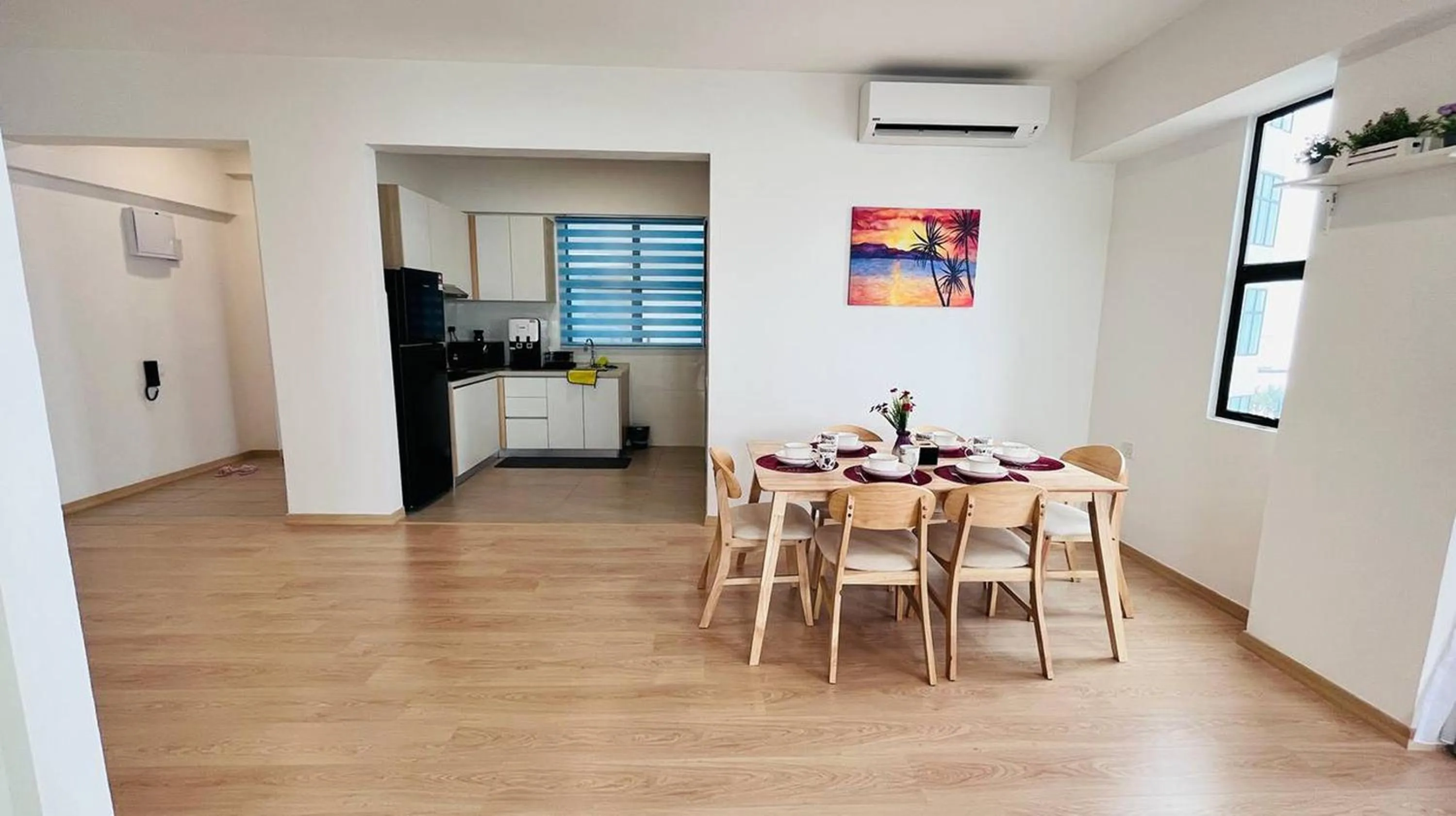 Dining area in Mutiara Melaka Beach Paradise by Glex