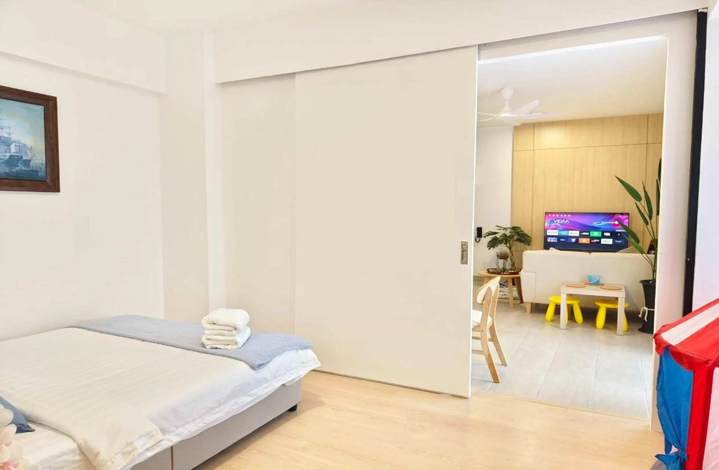 Bed in Mutiara Melaka Beach Paradise by Glex