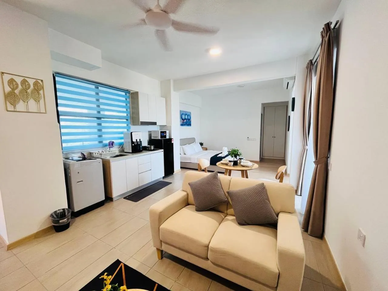 Bed in Mutiara Melaka Beach Paradise by Glex