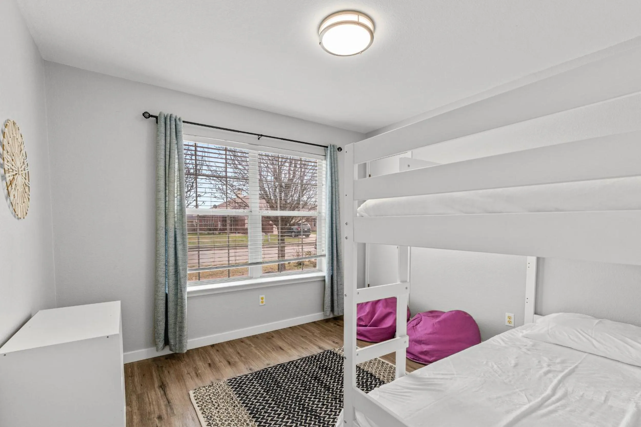 Bedroom, Bed in Modern, family friendly home w garage, huge yard!