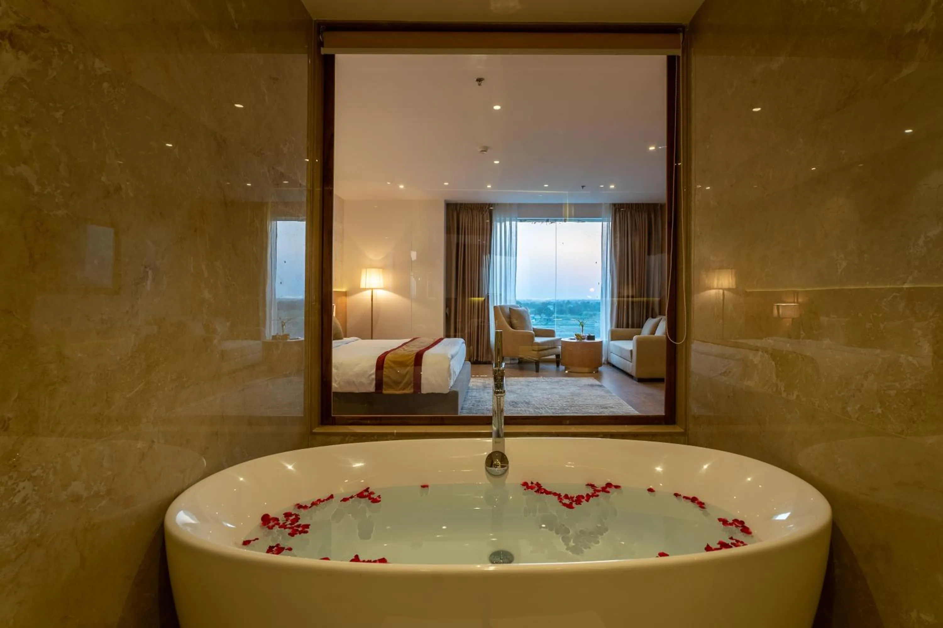 Bath in Siddhartha Vilasa, Bhairahawa