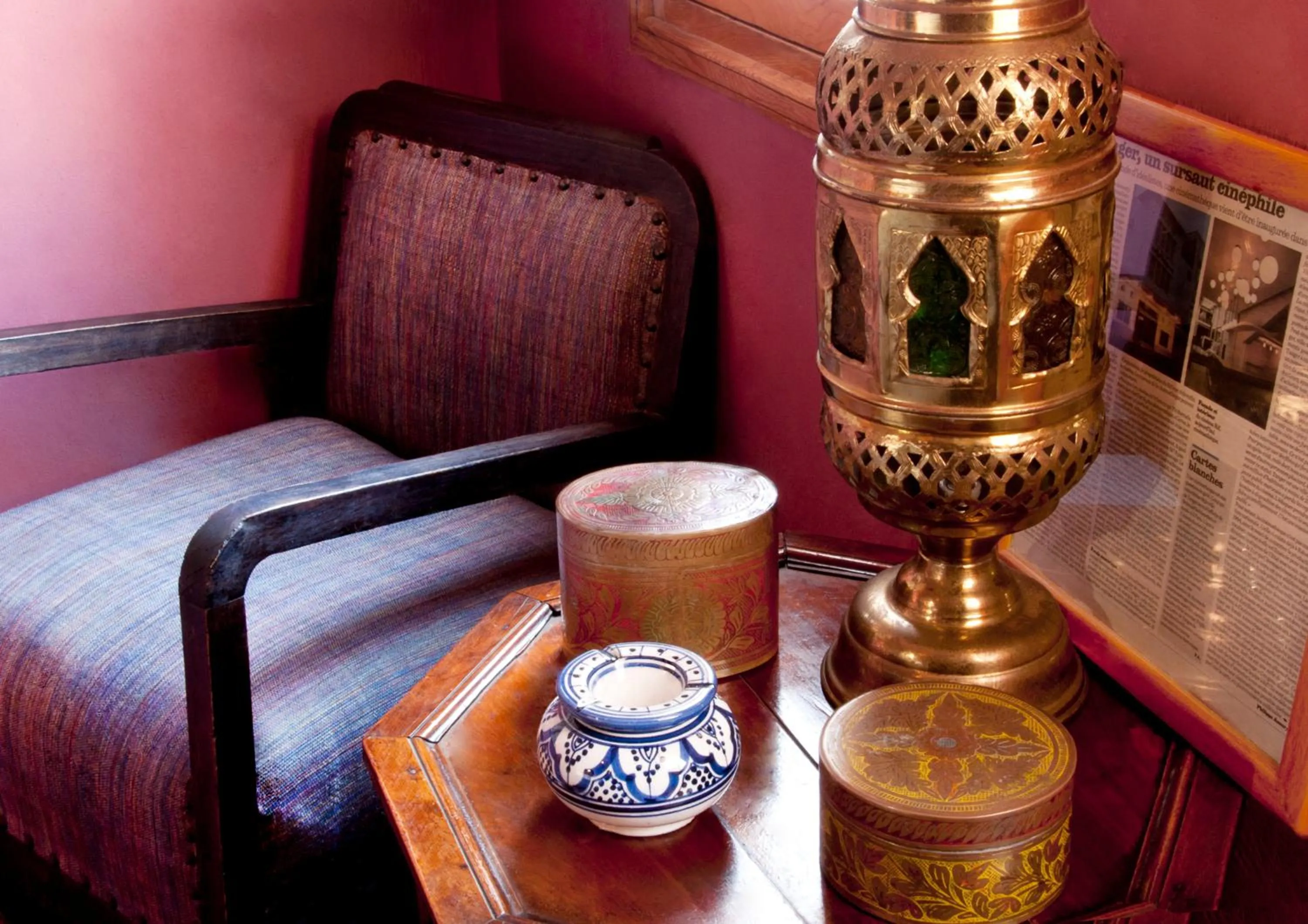 Decorative detail in Dar Nour