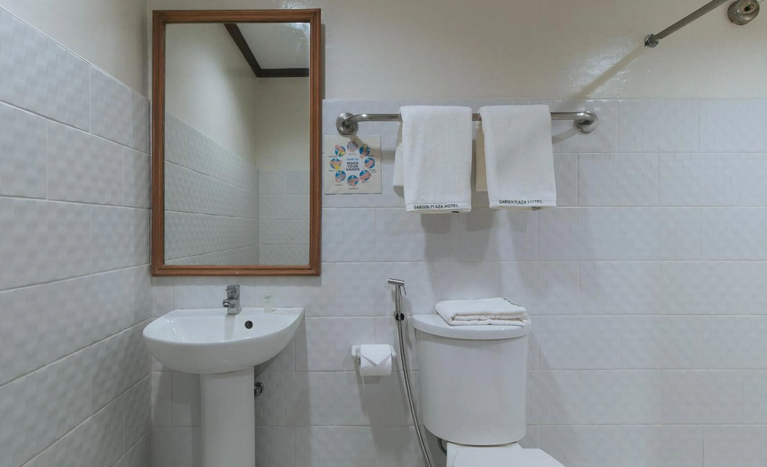 Bathroom in Garden Plaza Hotel Manila