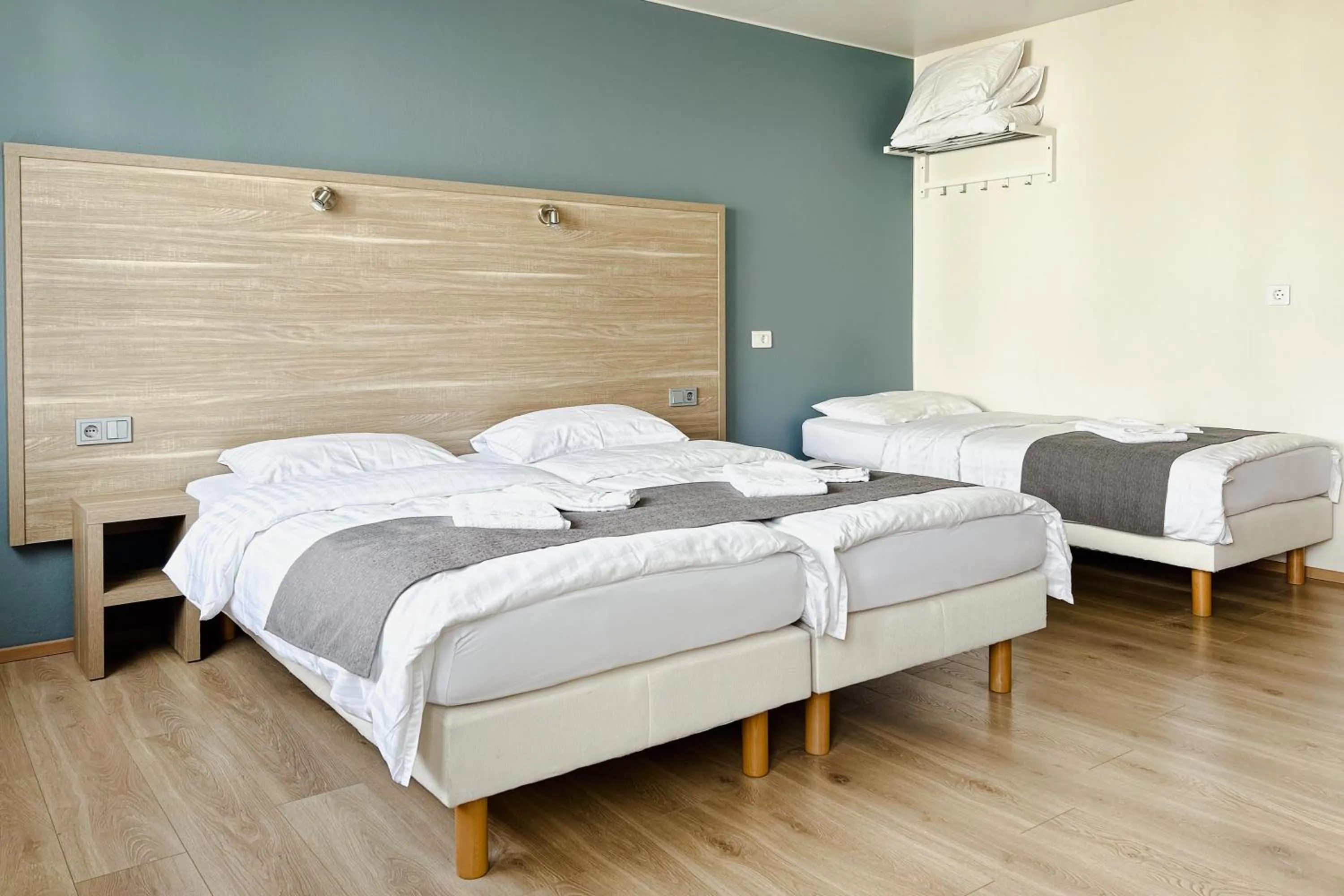 Bedroom, Bed in Hotel Jökull