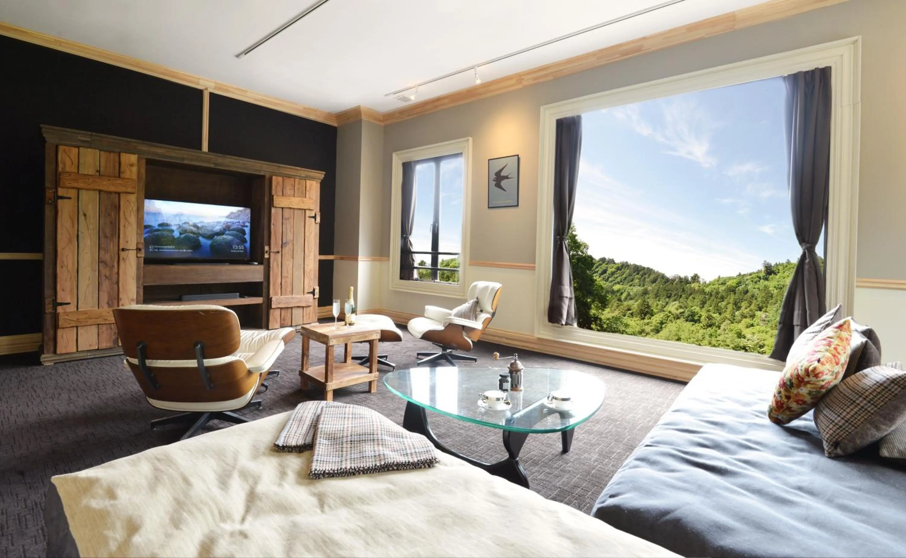 Bed in Shelter Garden Nikko