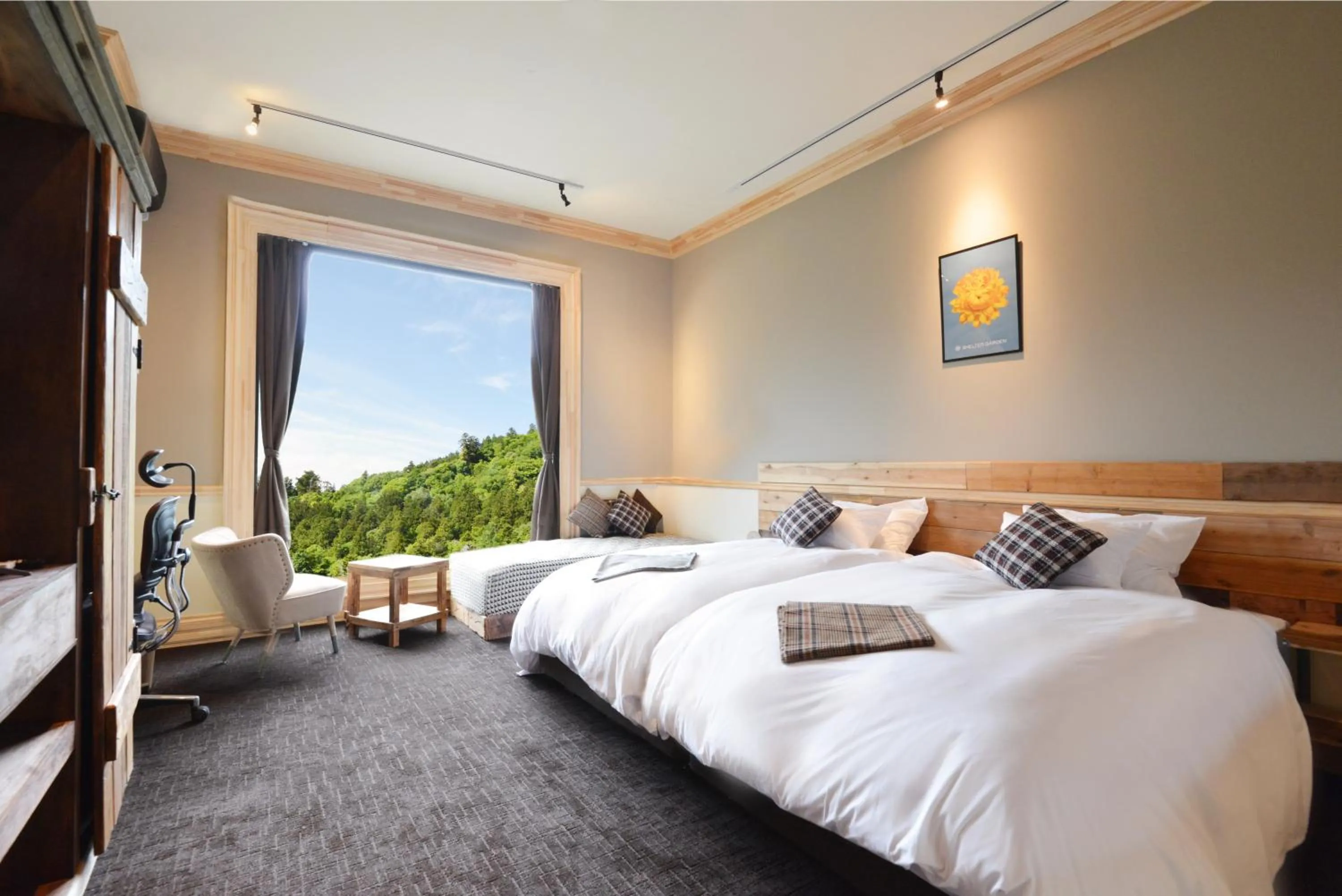 Bed in Shelter Garden Nikko