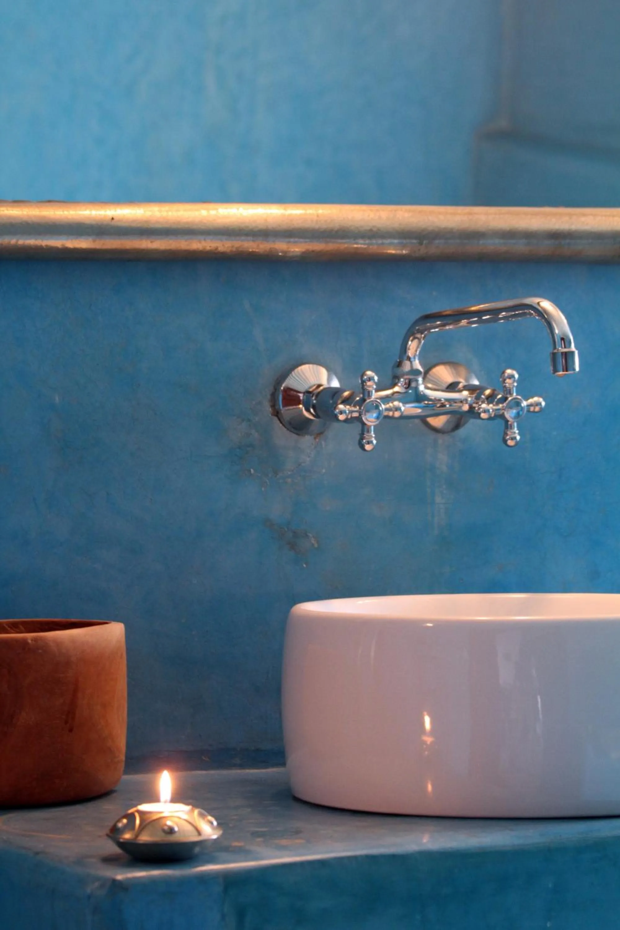 Bathroom in Riad Laaroussa