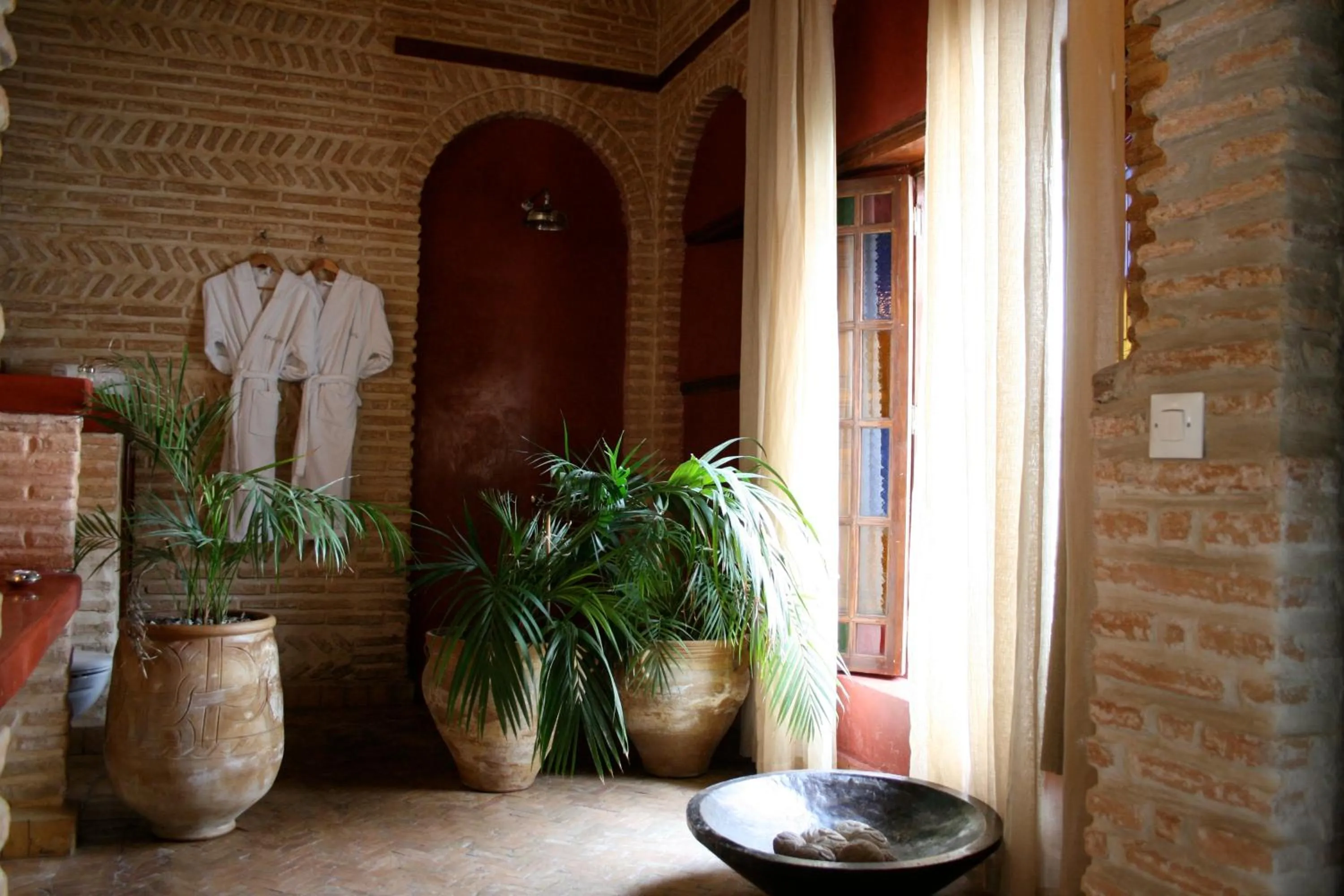 Bathroom in Riad Laaroussa