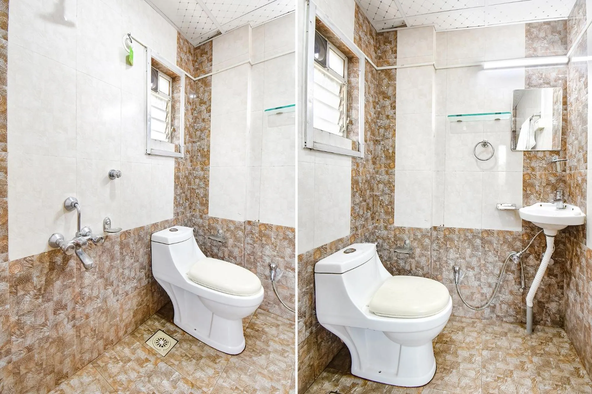 Bathroom in FabHotel Shreeyash Residency - Nr Spine City Mall