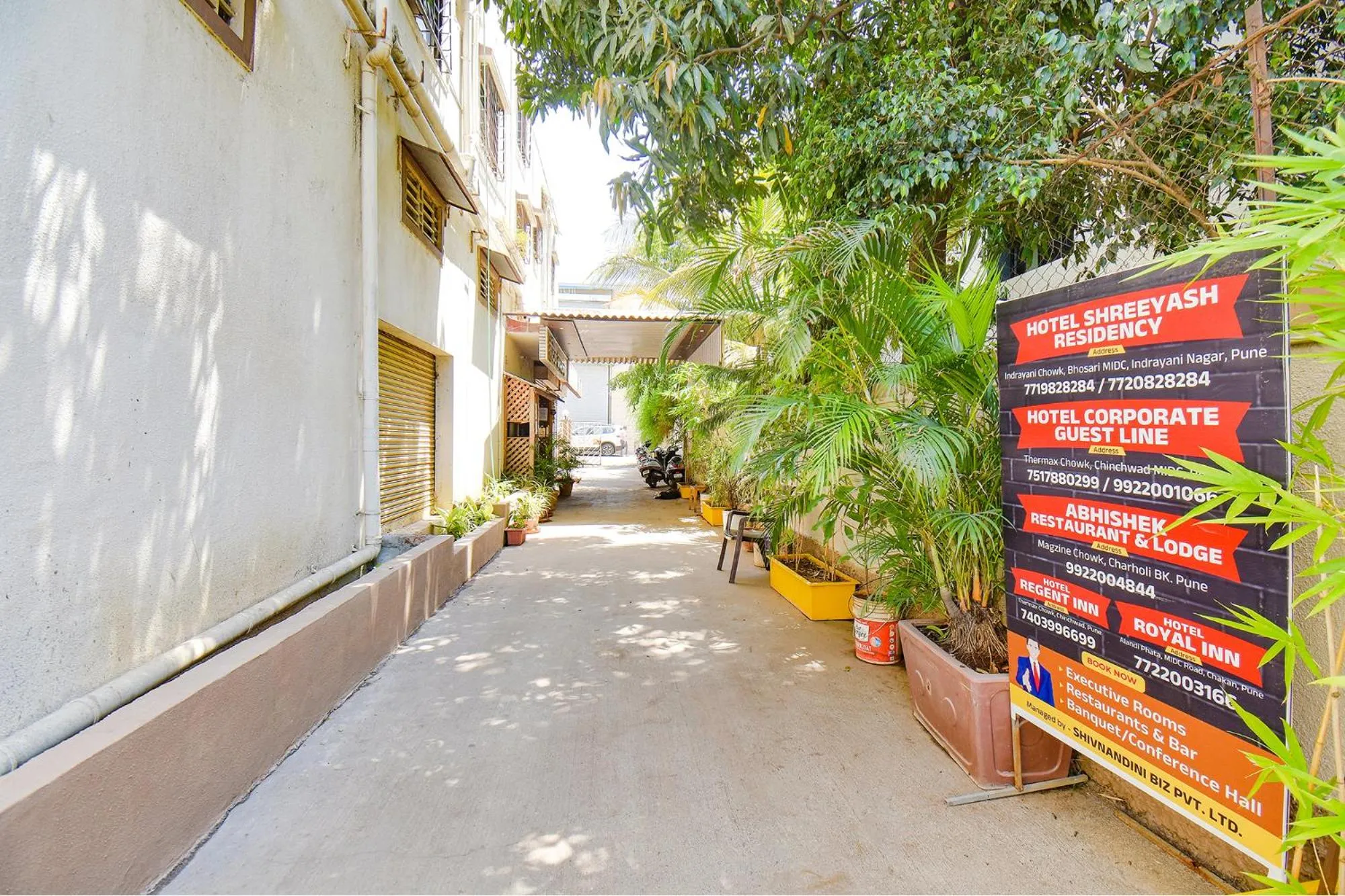 Facade/entrance in FabHotel Shreeyash Residency - Nr Spine City Mall