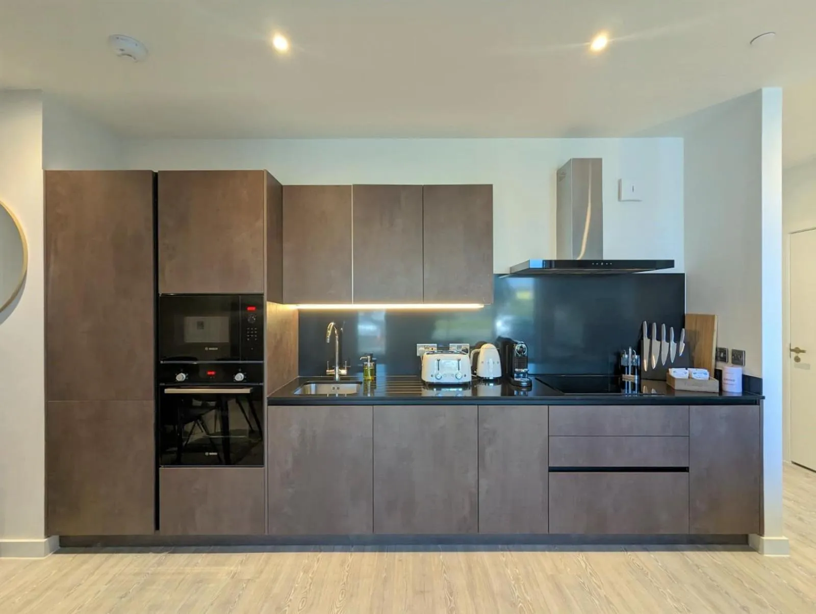 Kitchen or kitchenette in Charles Hope Manchester Townhouses