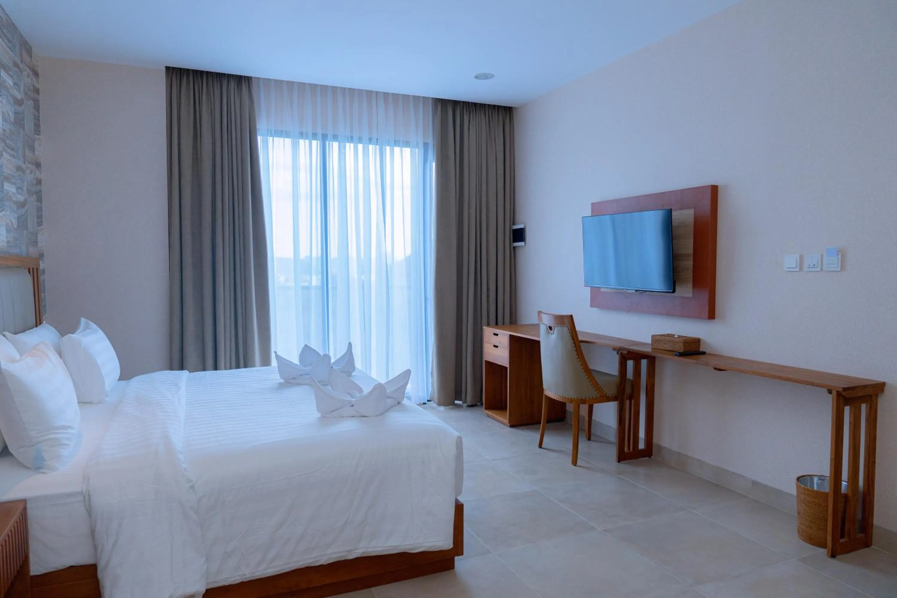 Bedroom, Bed in Flamingo Bajo Waecicu