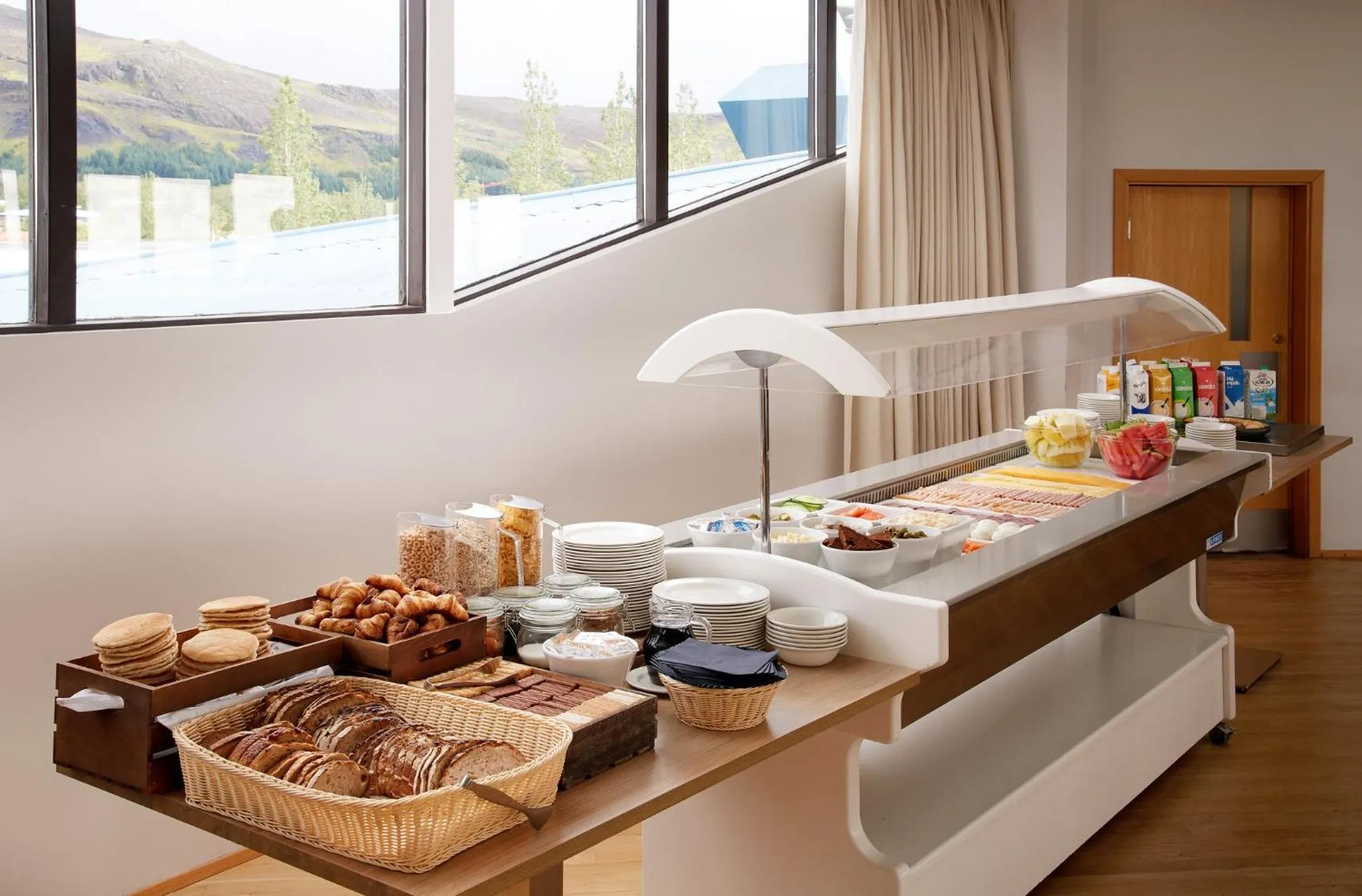 Buffet breakfast in Hotel Örk