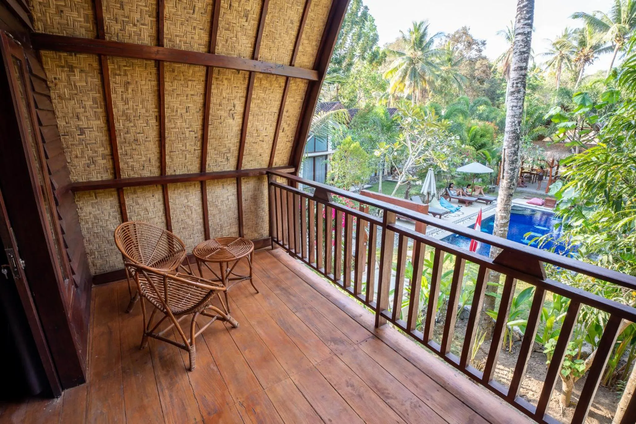 Balcony/Terrace in RaCottage Mandalika