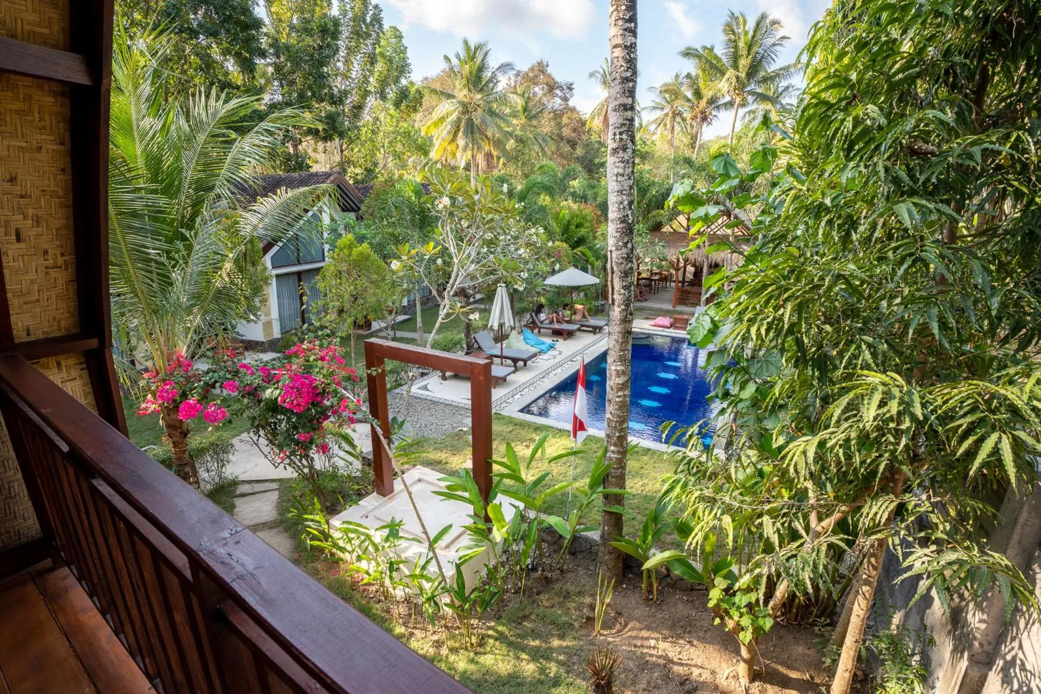 Natural landscape in RaCottage Mandalika