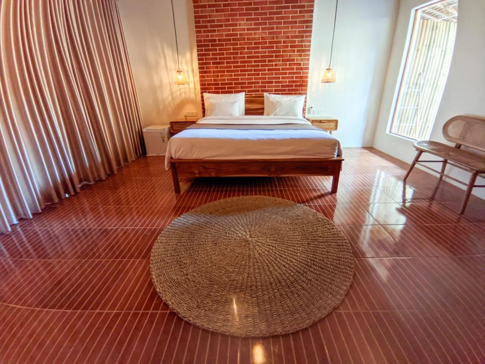 Bed in RaCottage Mandalika