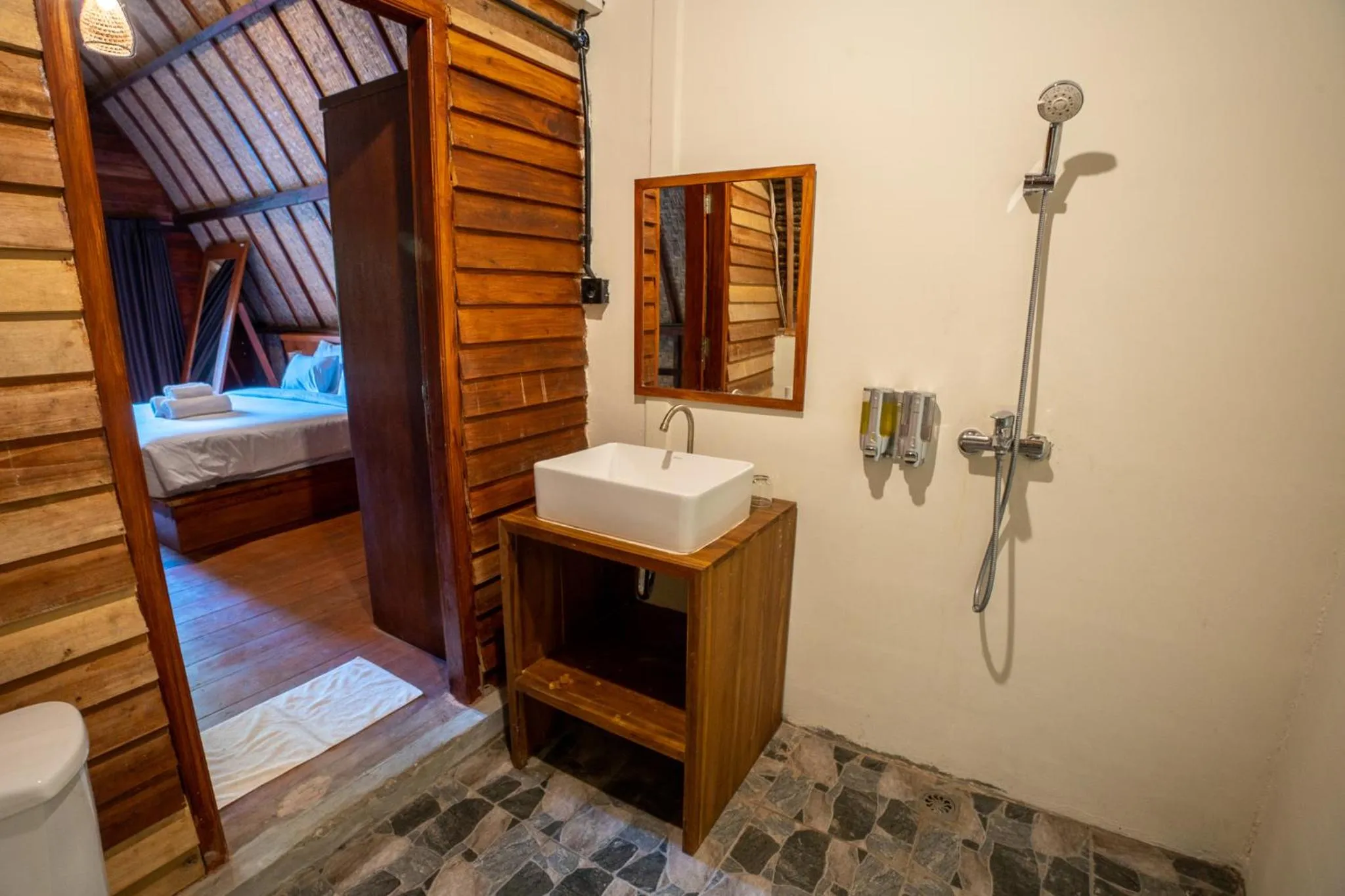 Bathroom in RaCottage Mandalika