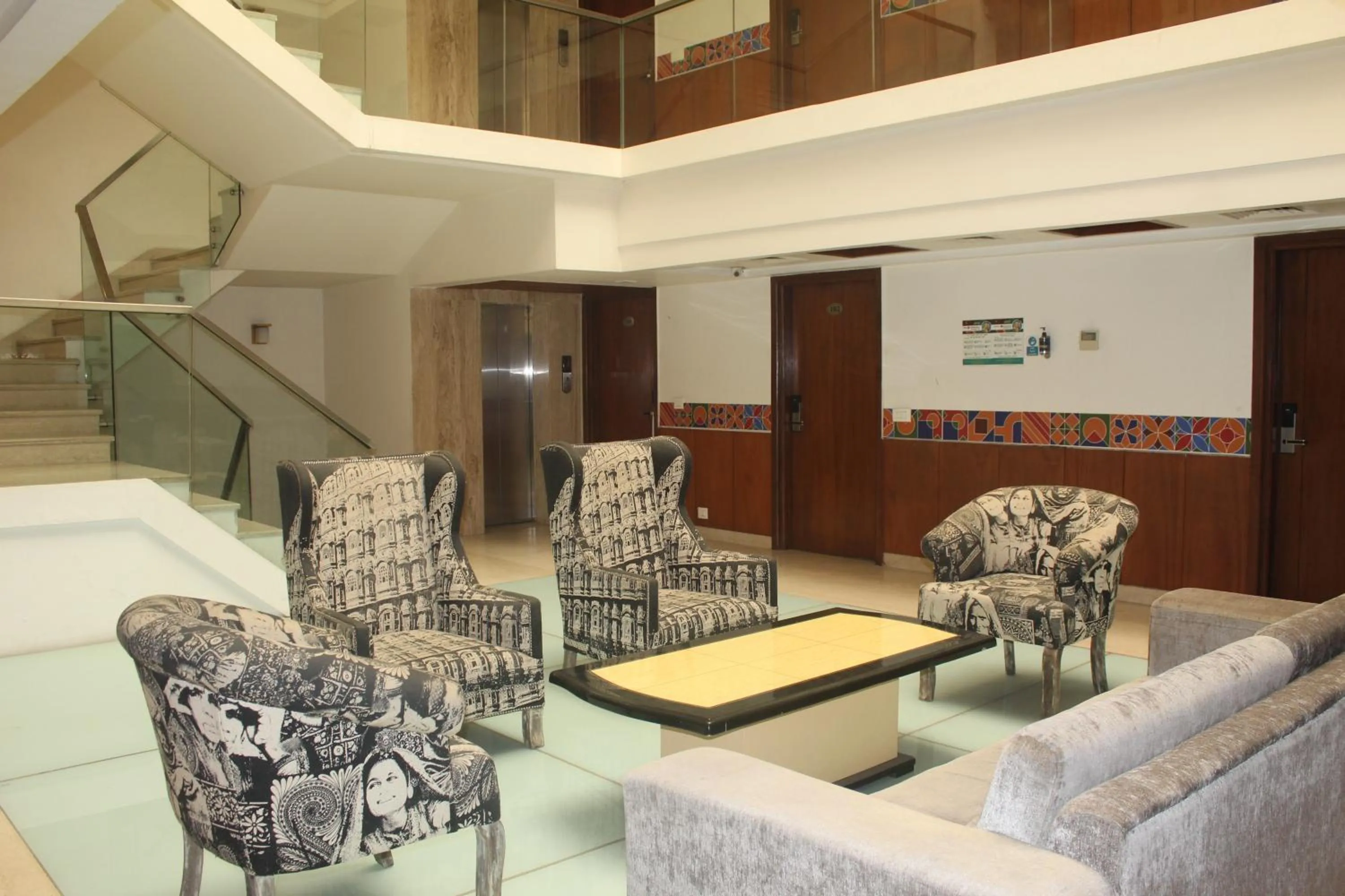 Lobby or reception in THE J K Hotel C R Park