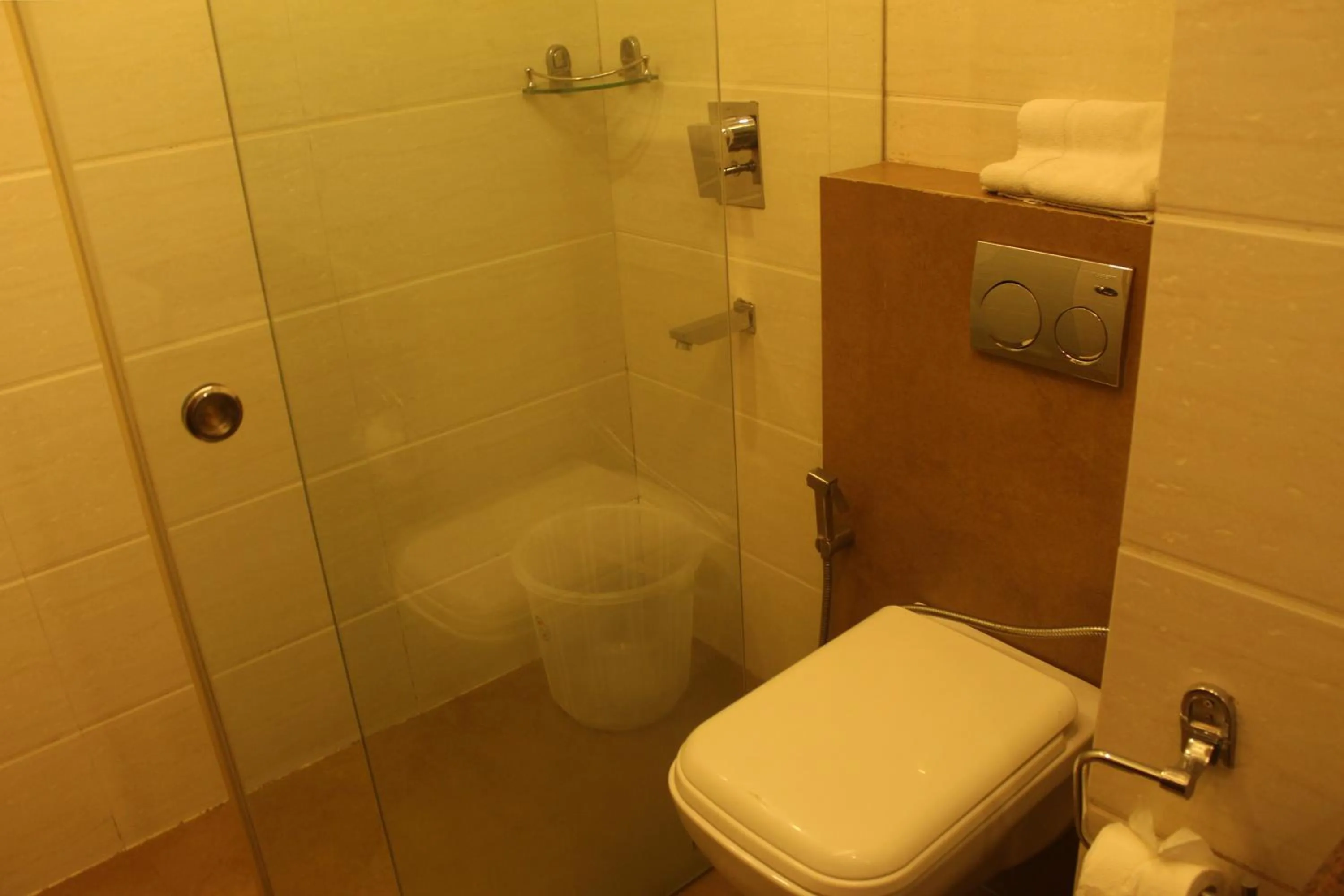 Bathroom in THE J K Hotel C R Park