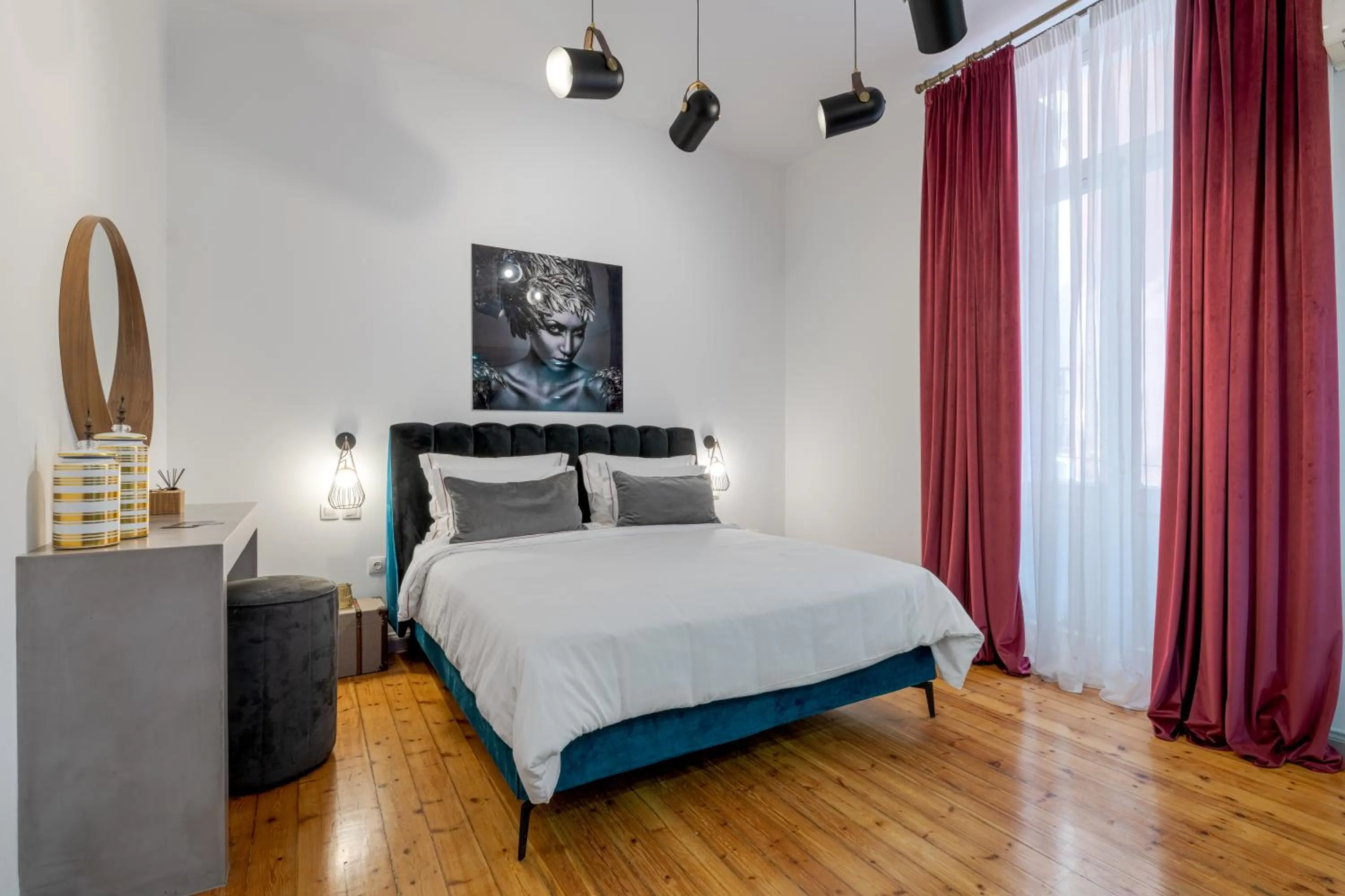 Bed in 2 Mazi Suites